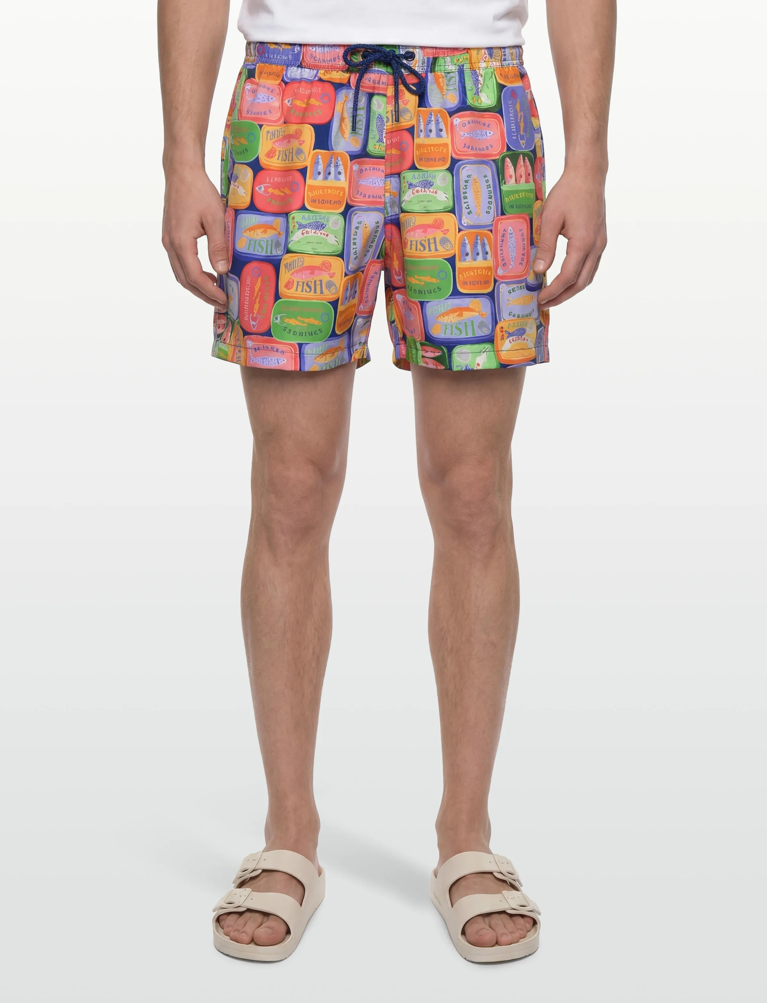 Björn Borg - BORG PRINT SWIM SHORTS - badshorts - bb sardines 1 - 3