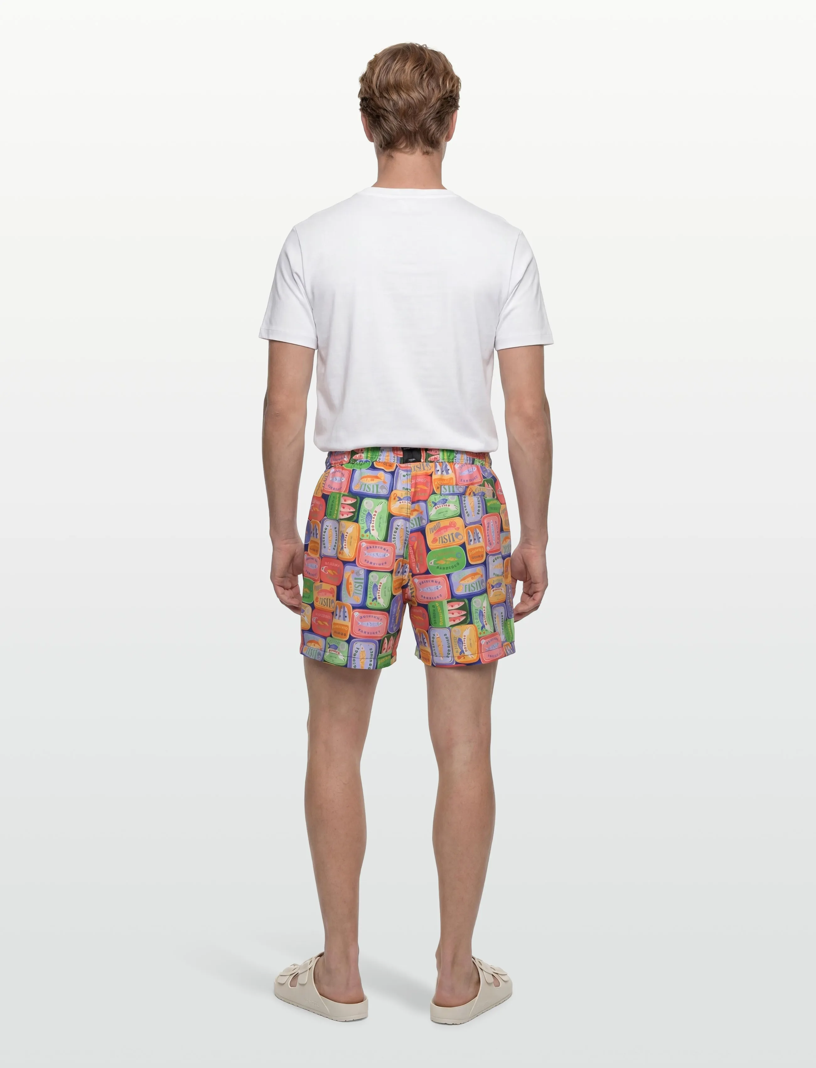 Björn Borg - BORG PRINT SWIM SHORTS - badehose - bb sardines 1 - 4