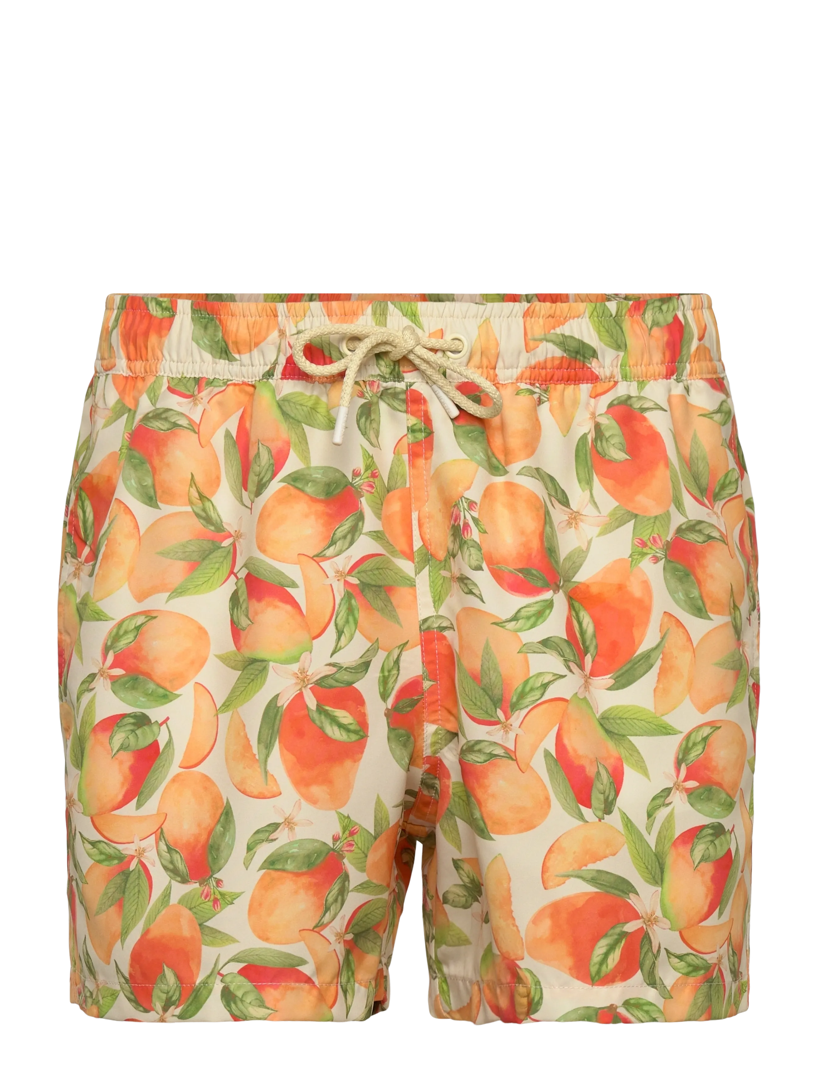 Björn Borg BORG PRINT SWIM SHORTS - Kläder - BB SUMMER PEACH 1 / orange