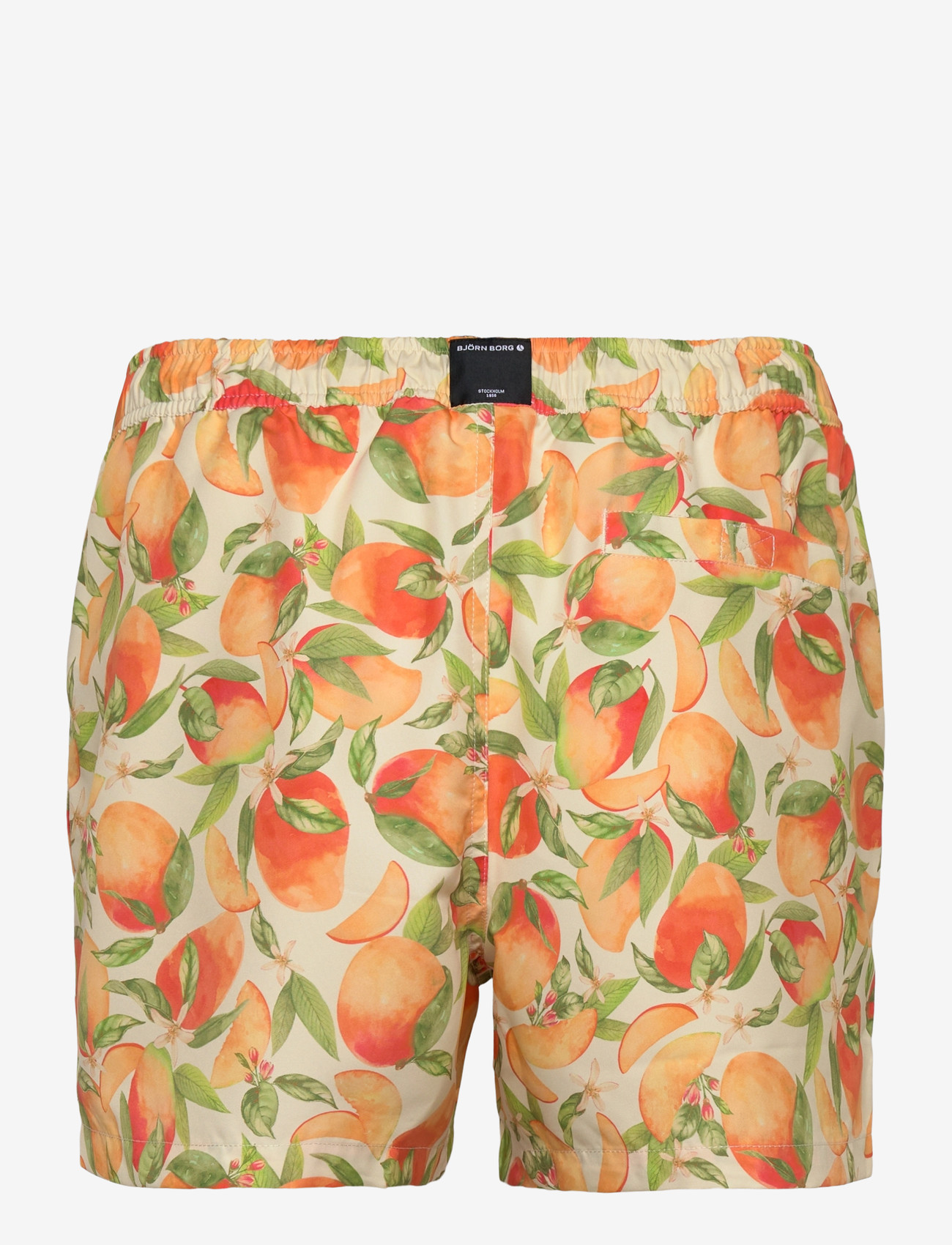 Björn Borg - BORG PRINT SWIM SHORTS - badeshorts - bb summer peach 1 - 1