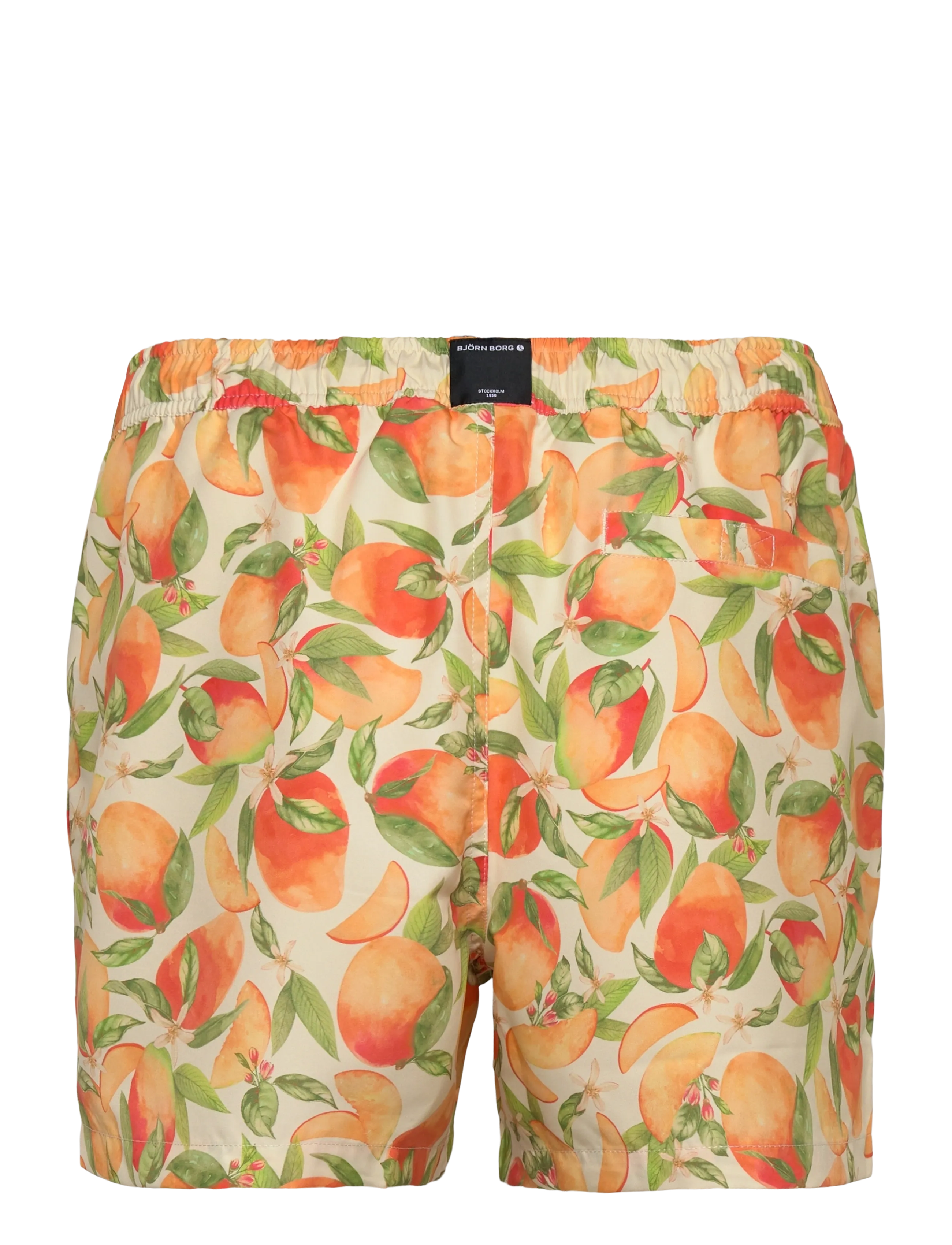 Björn Borg - BORG PRINT SWIM SHORTS - badehose - bb summer peach 1 - 1