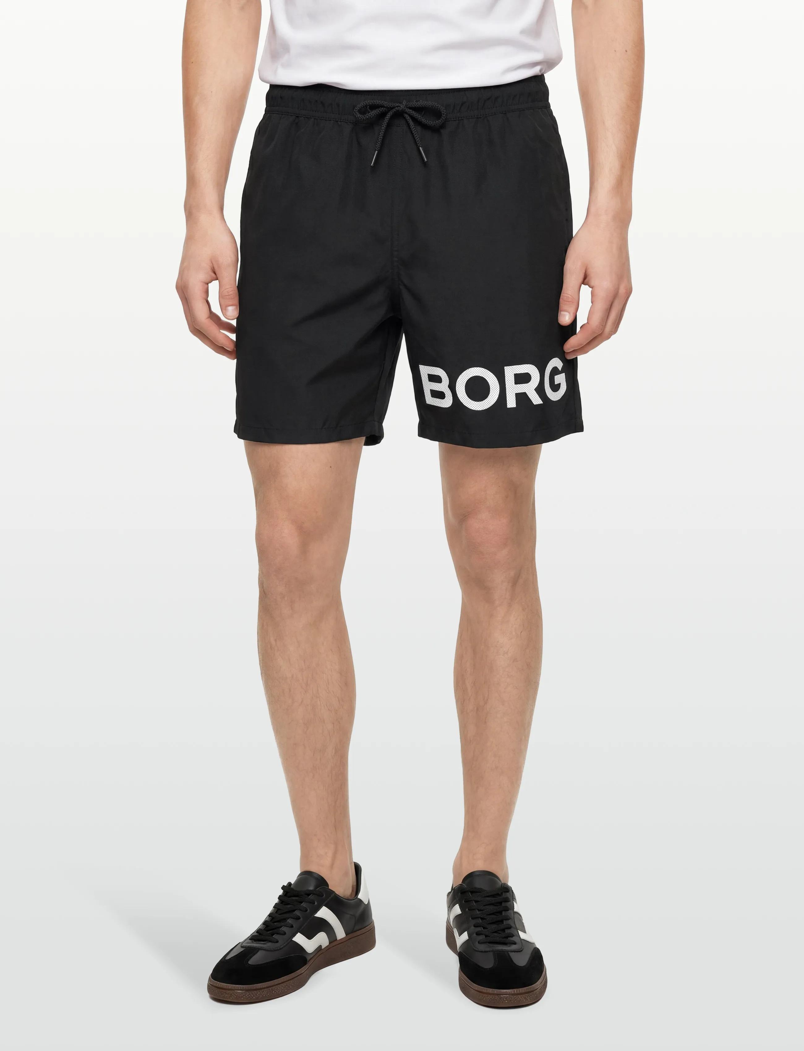 Björn Borg - BORG SWIM SHORTS - swim shorts - black beauty - 3