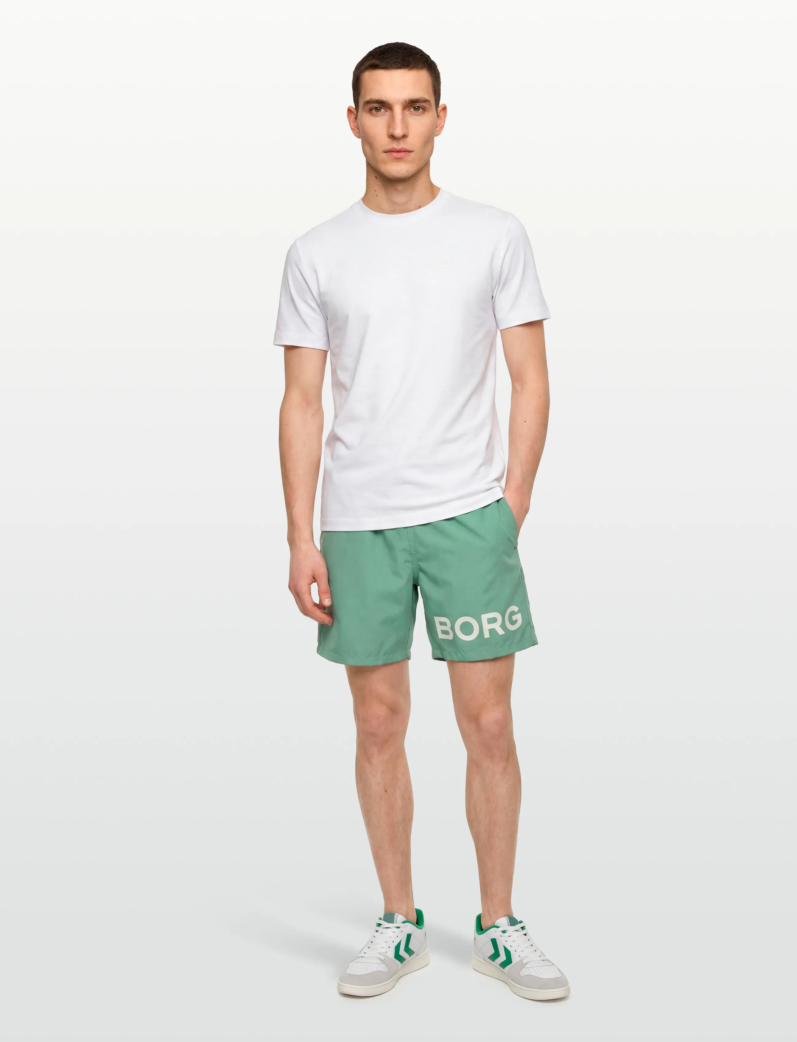 Björn Borg - BORG SWIM SHORTS - badehose - malachite green - 0