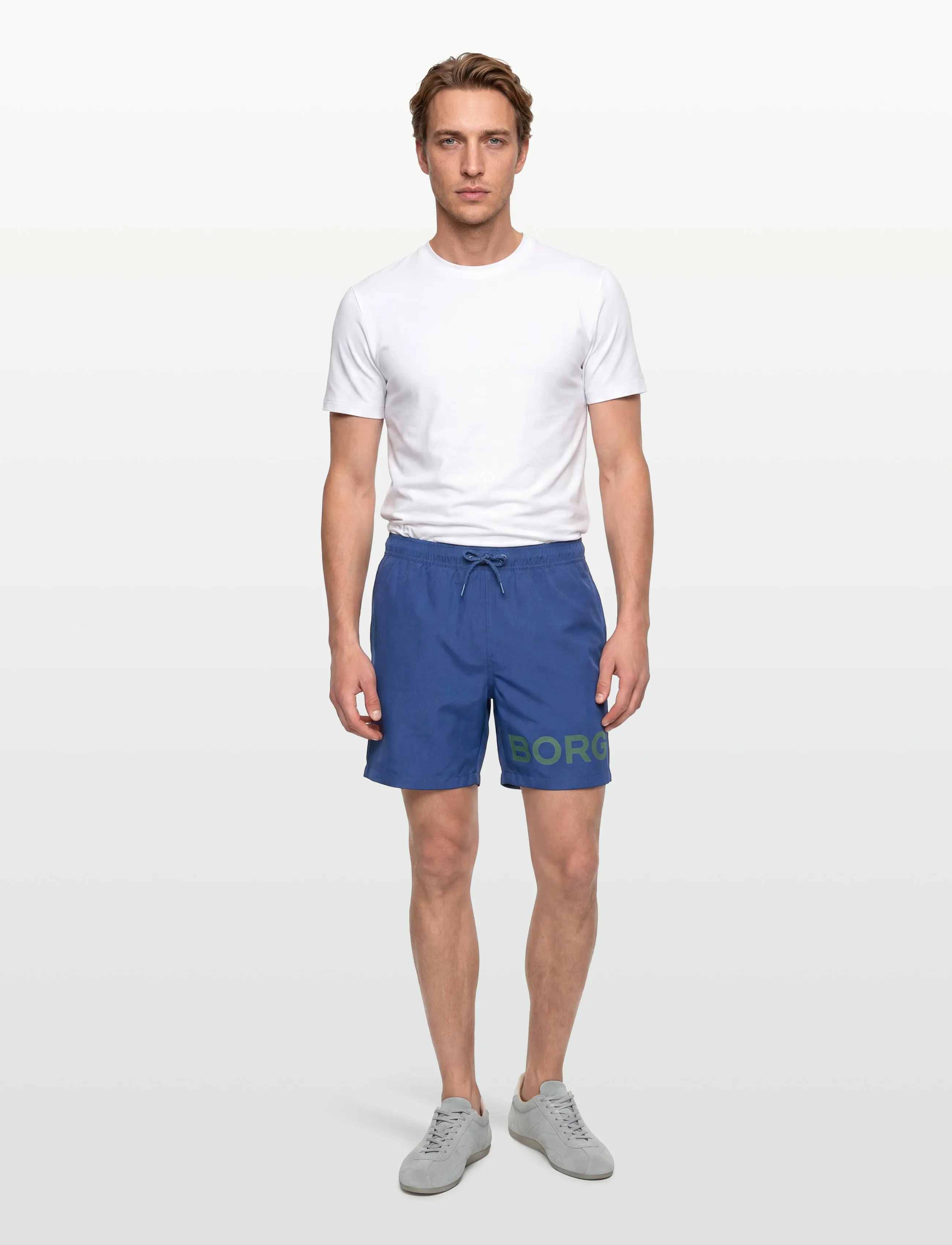 Björn Borg - BORG SWIM SHORTS - badehose - monaco blue - 0
