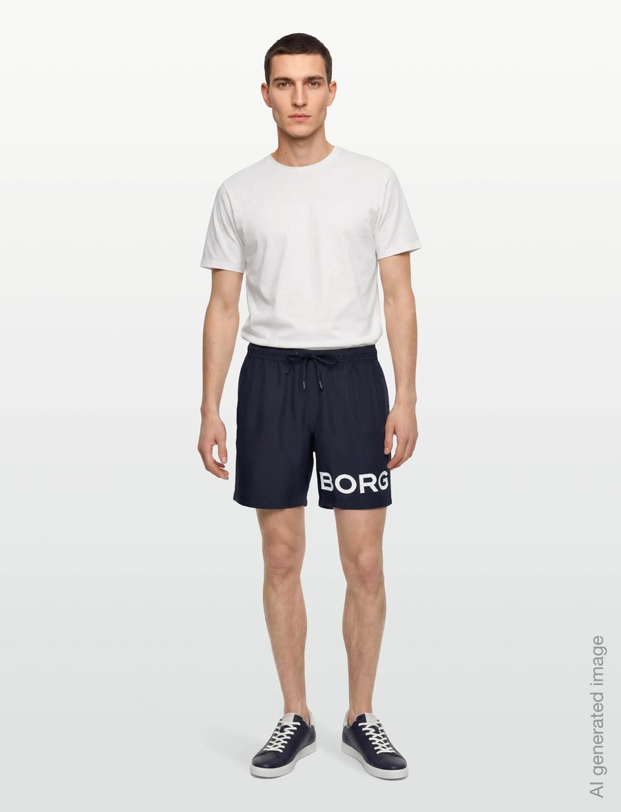 Björn Borg - BORG SWIM SHORTS - badeshorts - night sky - 0