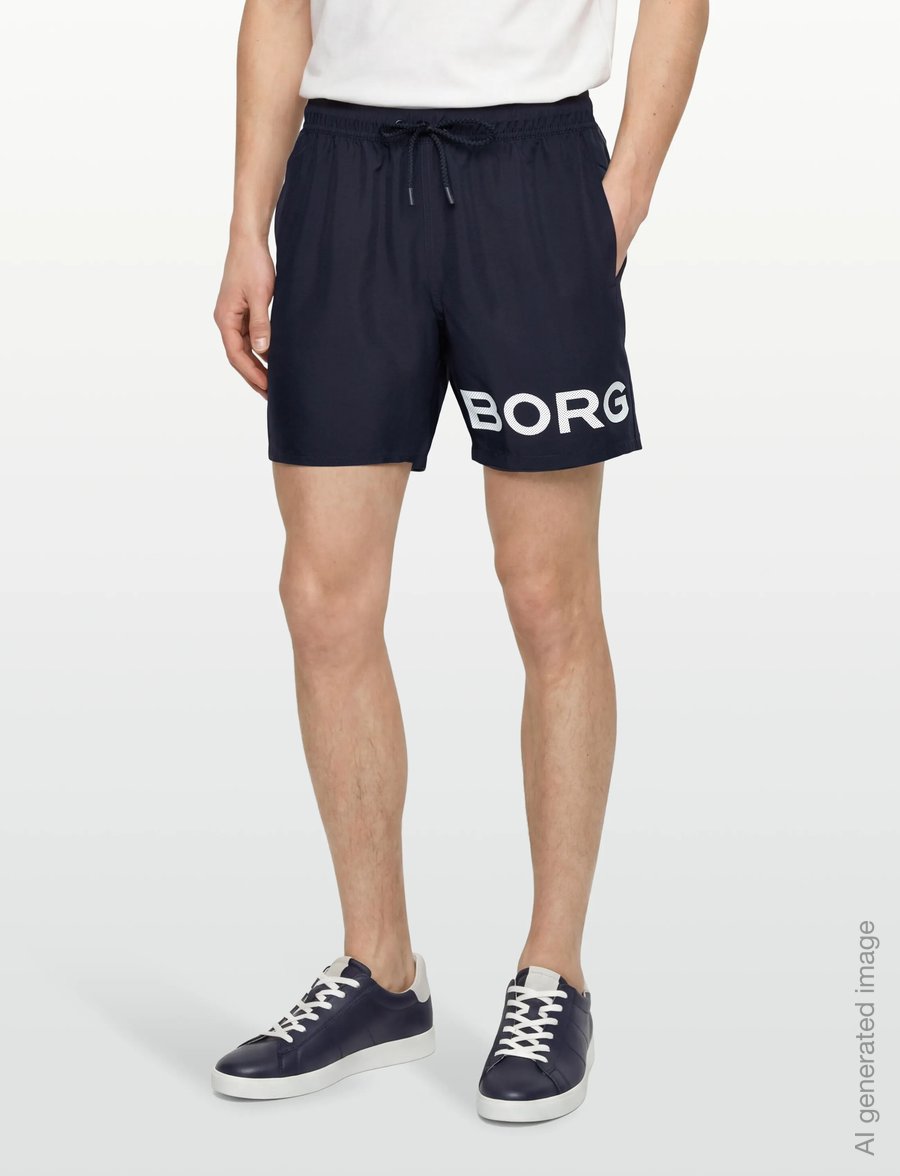 Björn Borg - BORG SWIM SHORTS - badeshorts - night sky - 3