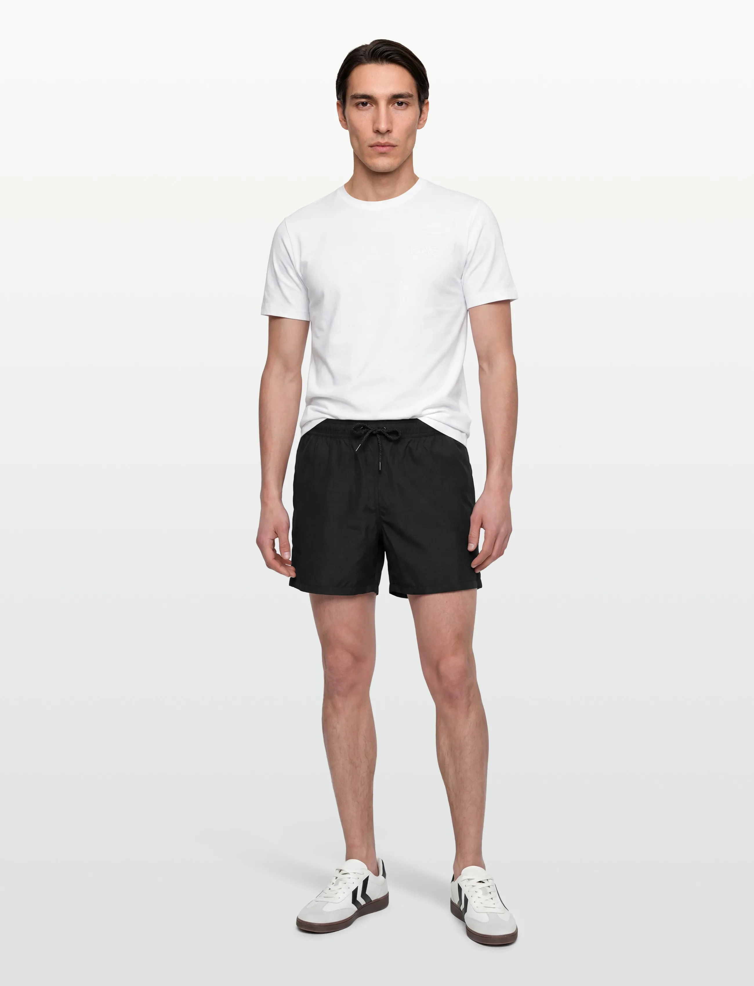 Björn Borg Borg Solid Swim Shorts, Mænd, Svømmeshorts, Sort, Str: L