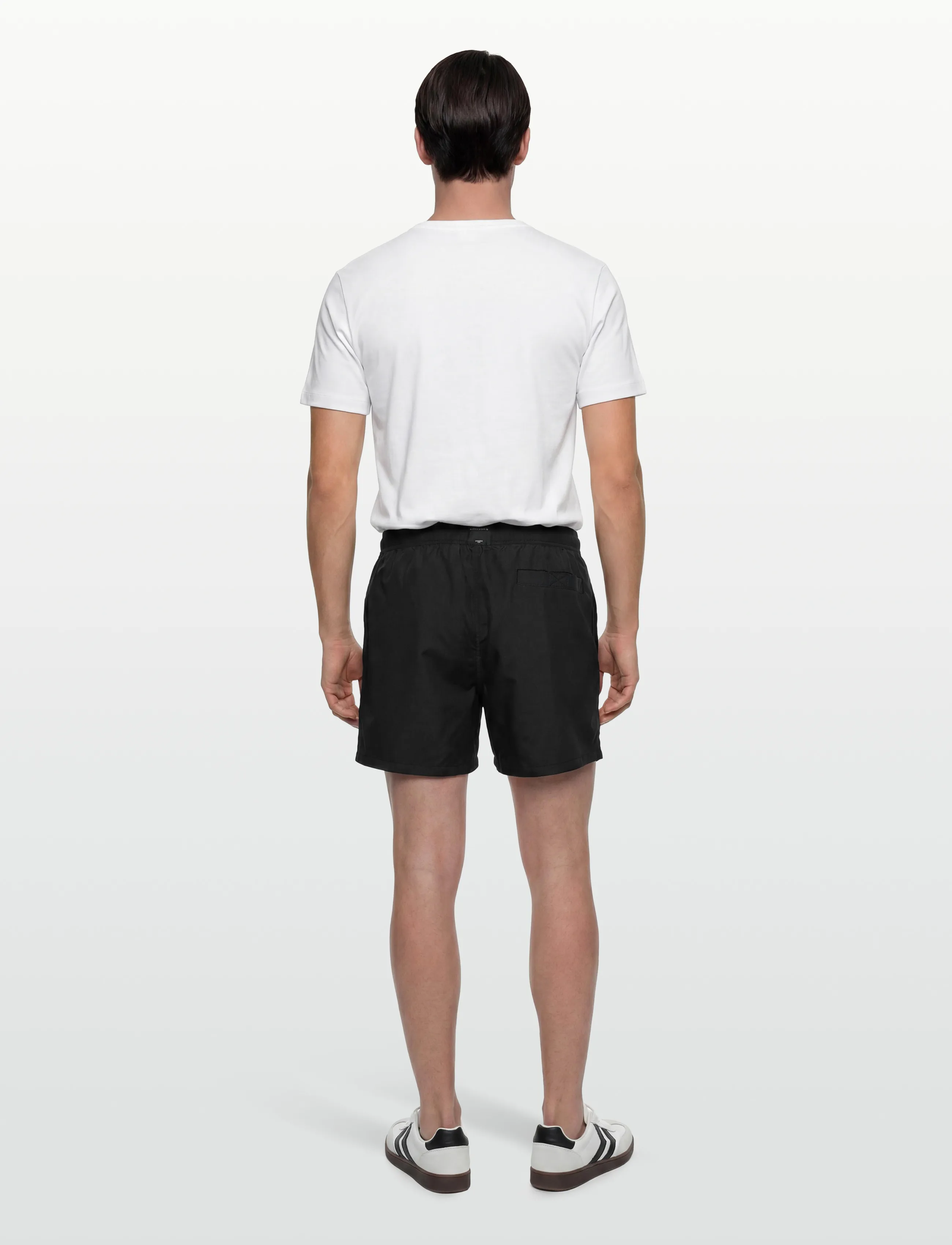 Björn Borg - BORG SOLID SWIM SHORTS - badehosen - black beauty - 4