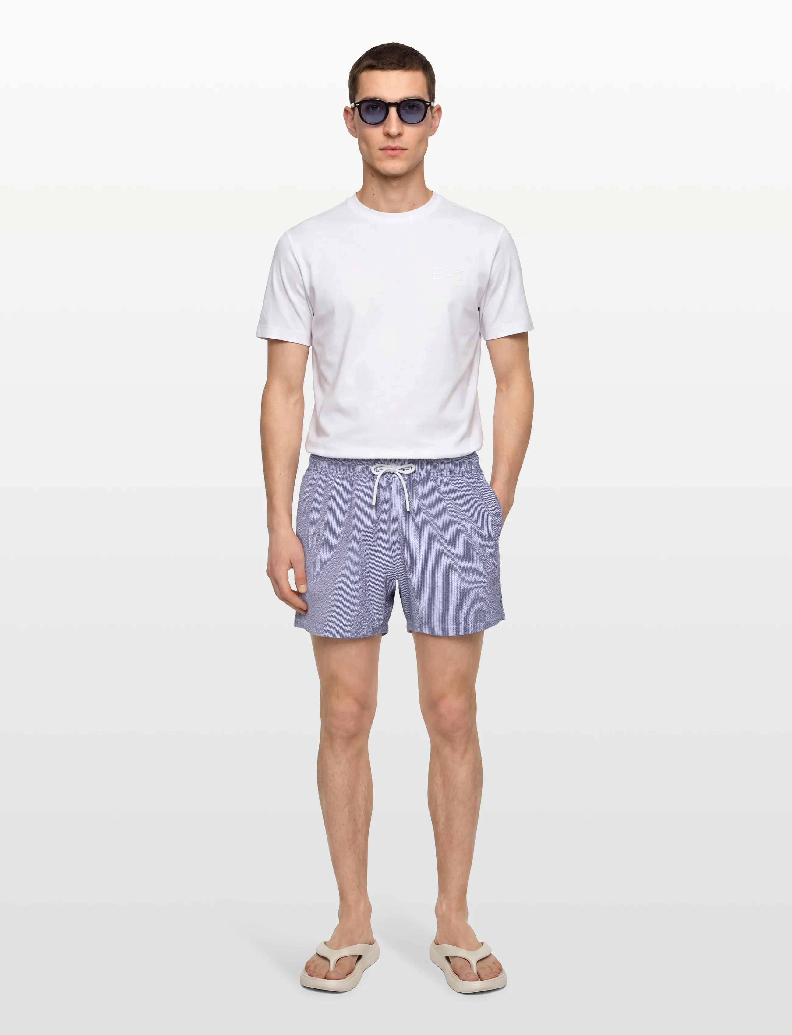 Björn Borg - BORG SEERSUCKER SWIM SHORTS - badehose - bb searstripe 2 - 0