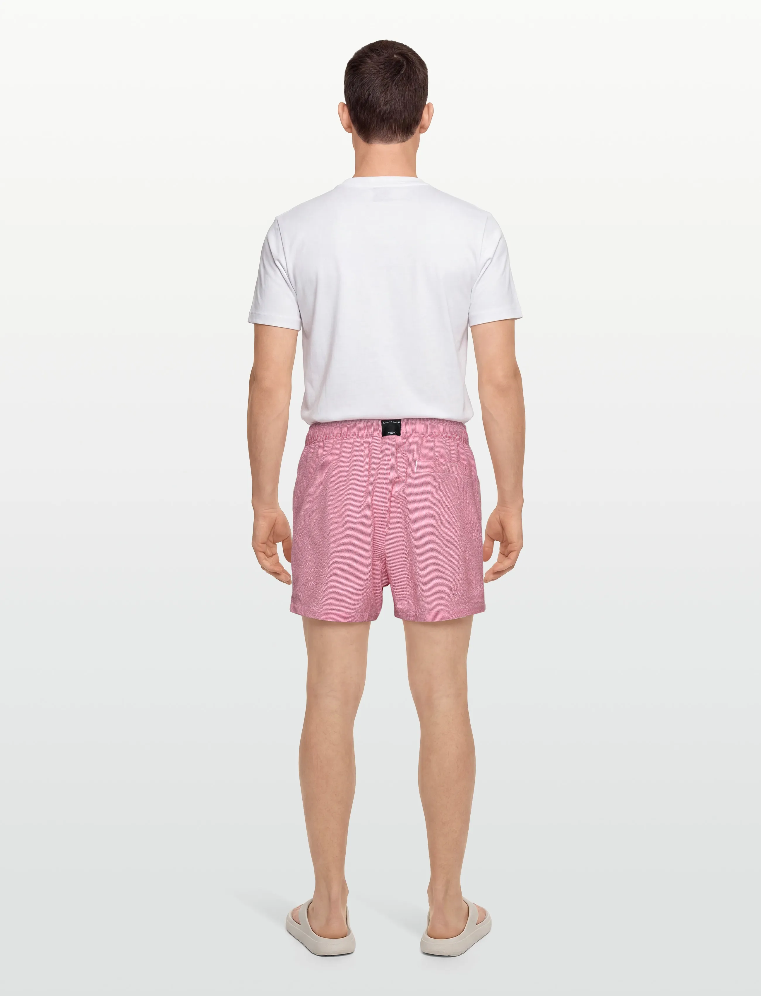 Björn Borg - BORG SEERSUCKER SWIM SHORTS - ujumispüksid - bb searstripe 3 - 4