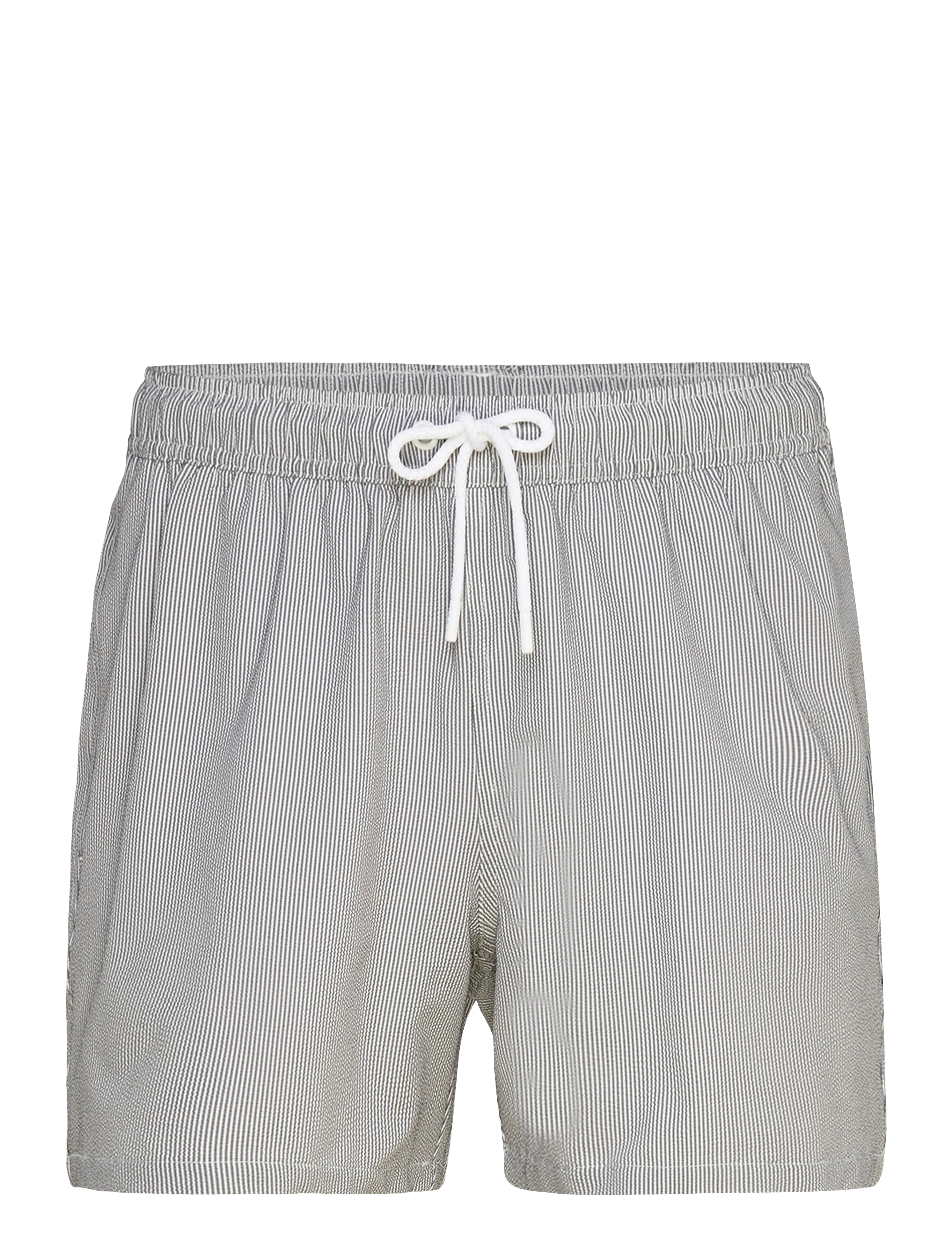 Björn Borg BORG SEERSUCKER SWIM SHORTS - Swimwear - BB SWIM STRIPE 4 / white