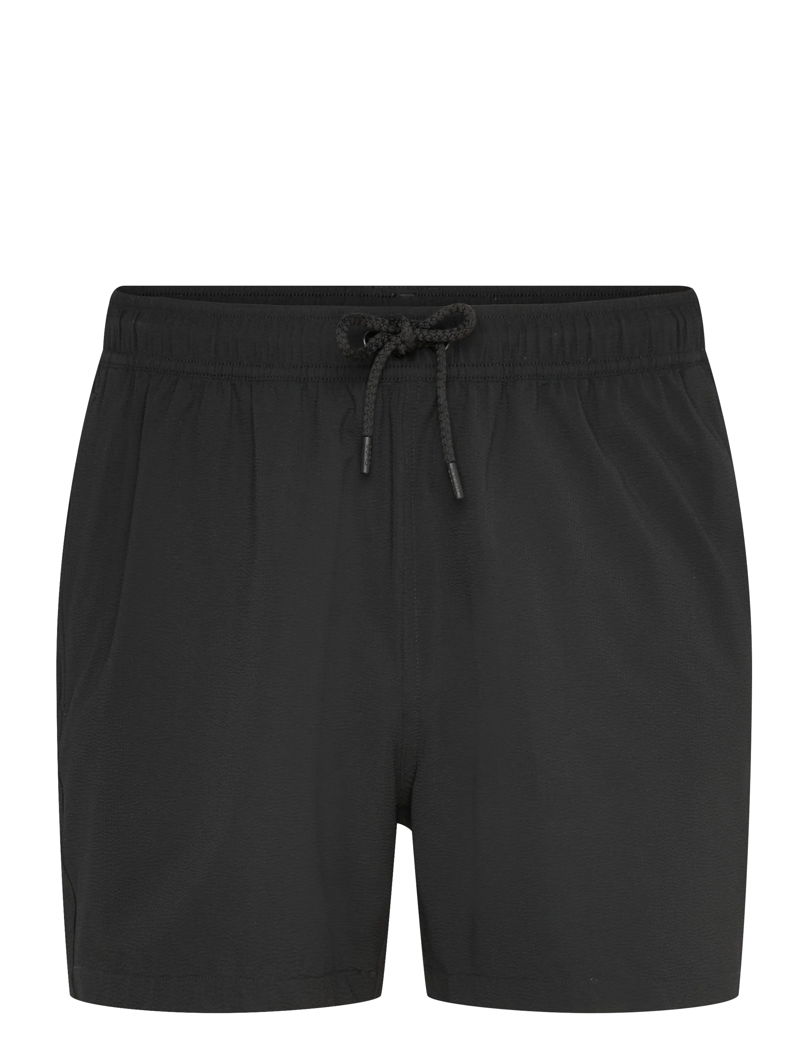 Björn Borg BORG SEERSUCKER SWIM SHORTS - Swimwear - BLACK BEAUTY / black