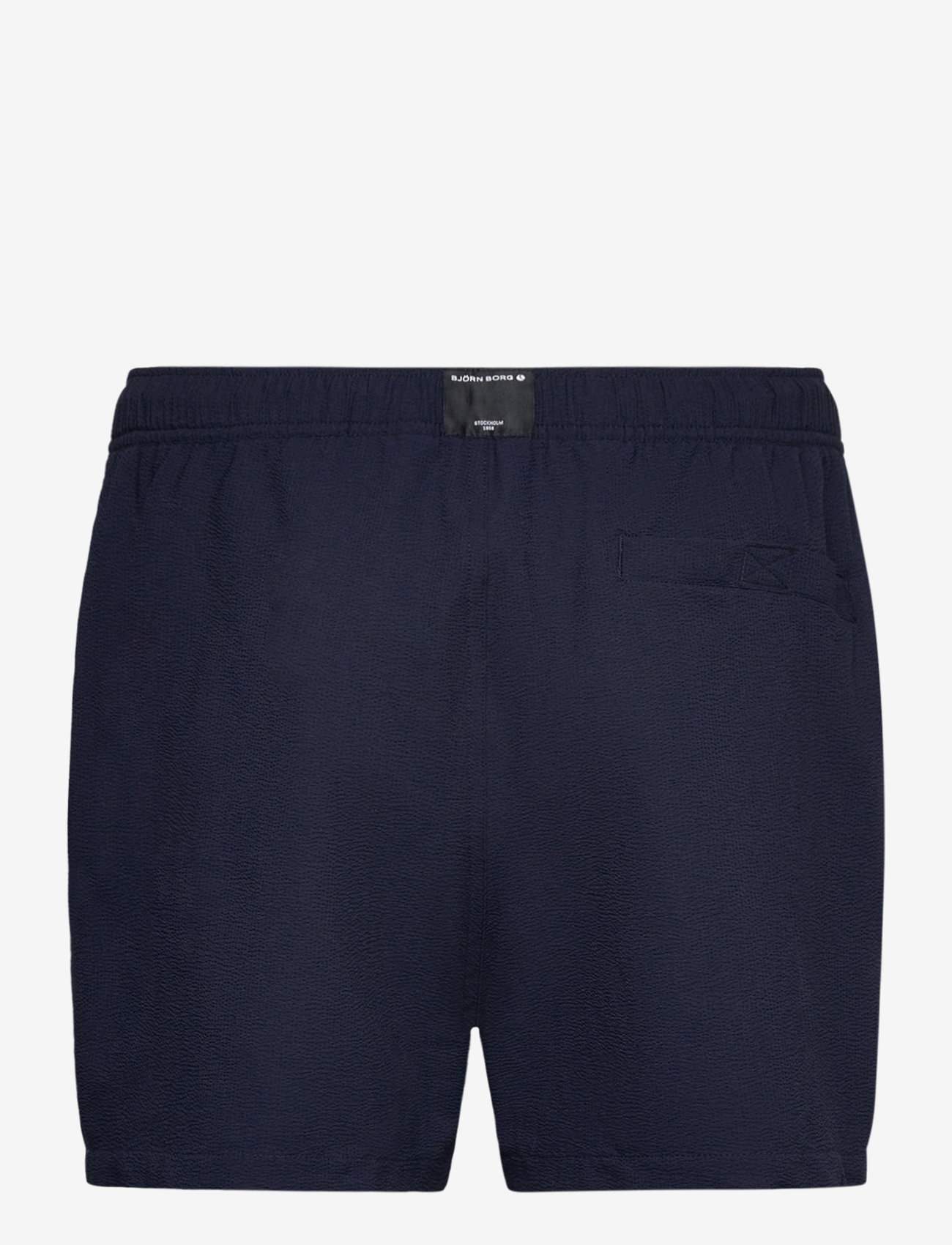 Björn Borg - BORG SEERSUCKER SWIM SHORTS - badbyxor - night sky - 1