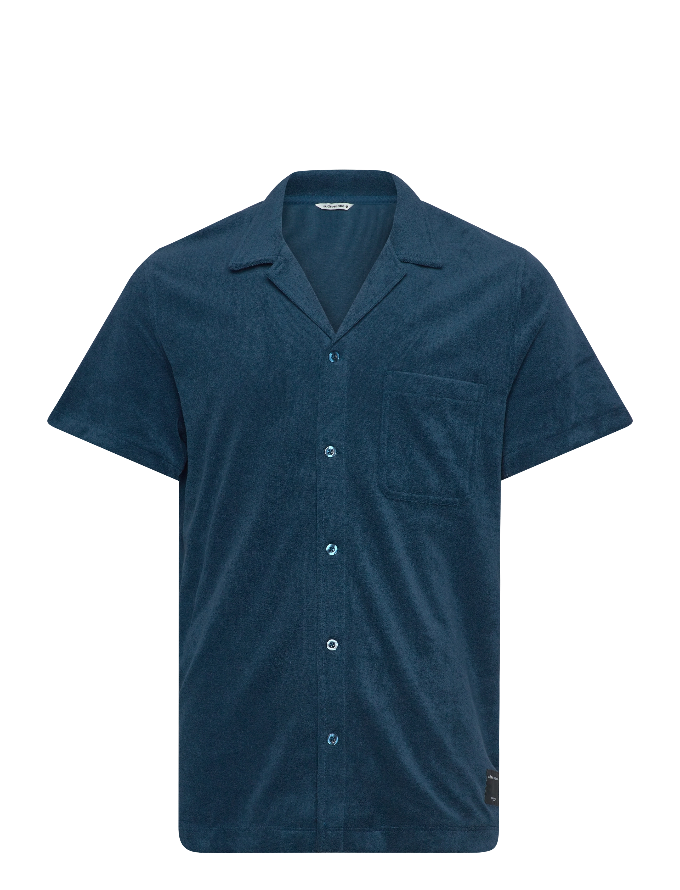 BJÖRN BORG Borg Toweling Pool Shirt Navy - M - Herren