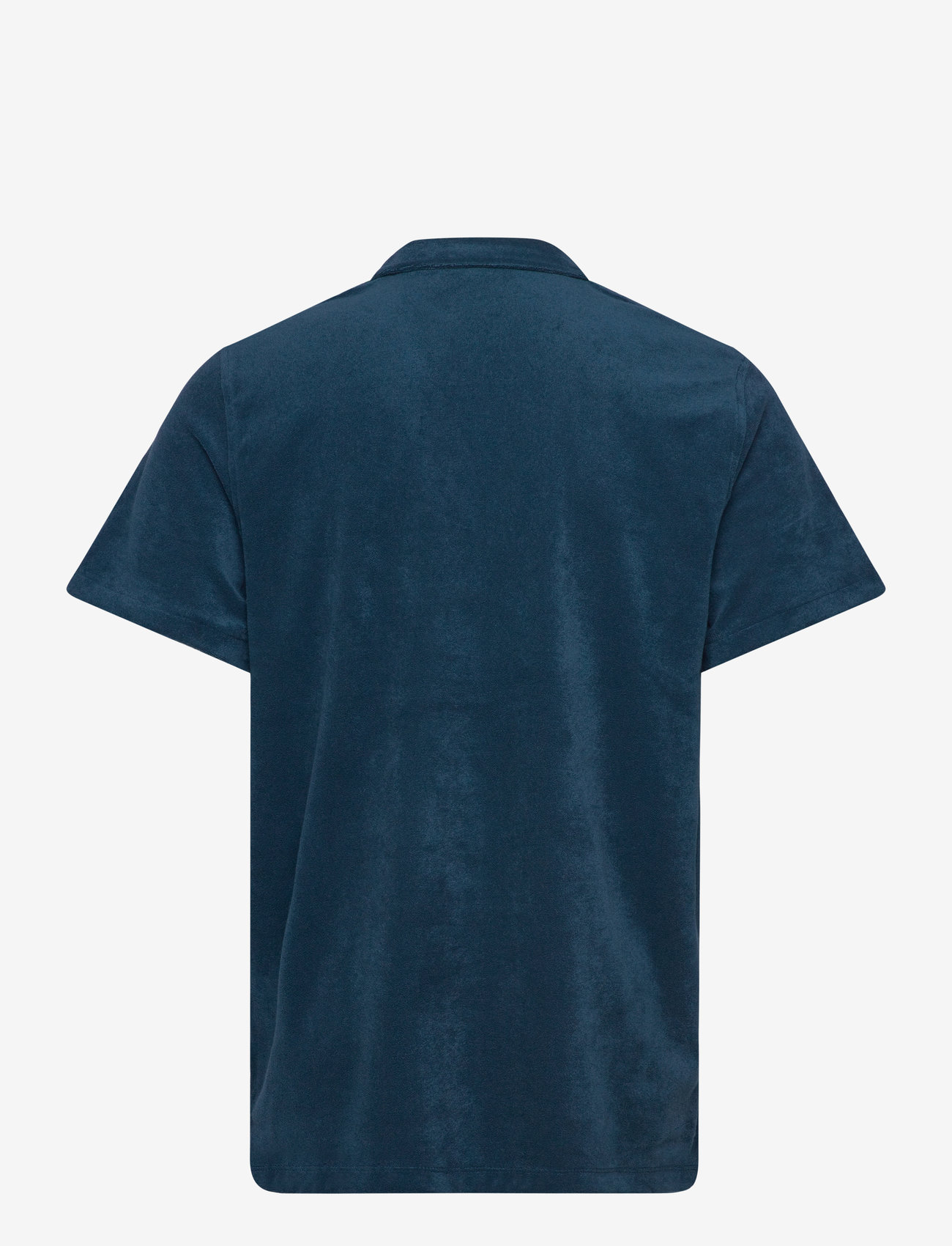 Björn Borg - BORG TOWELING POOL SHIRT - kurzarmhemden - gibraltar sea - 1