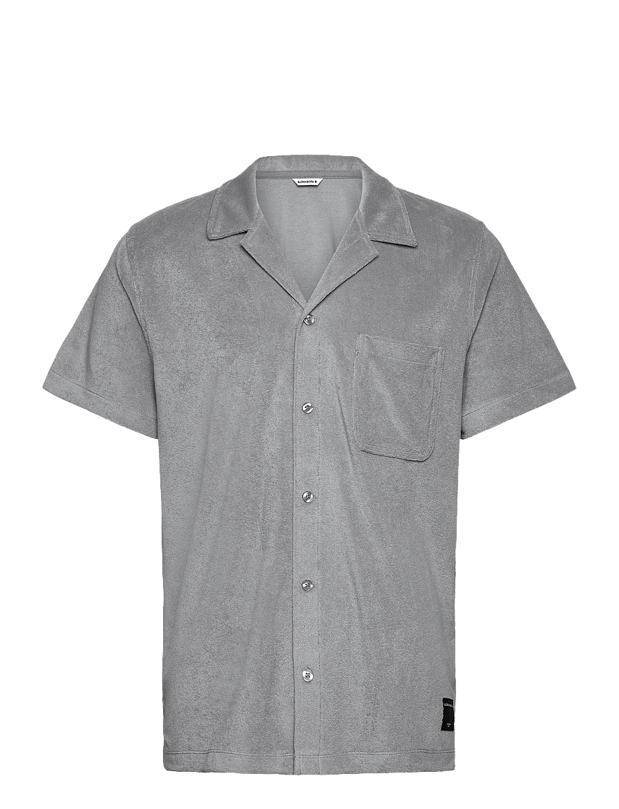 Björn Borg - BORG TOWELING POOL SHIRT - kurzarmhemden - tradewinds - 0