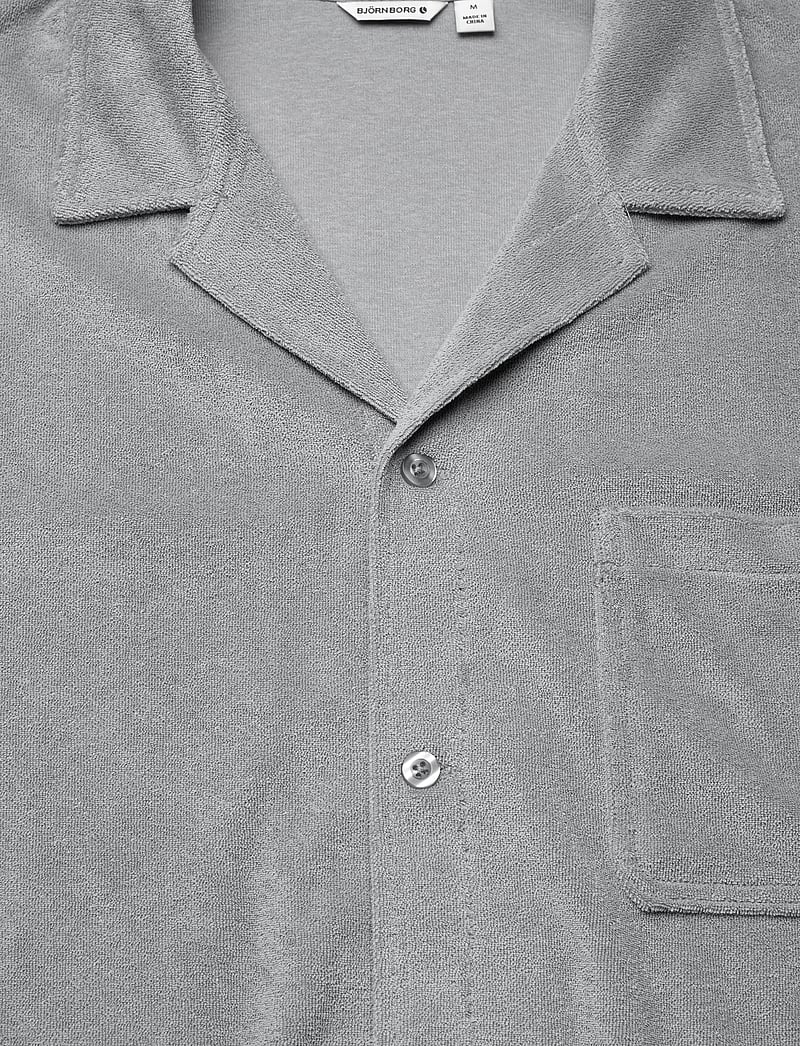 Björn Borg - BORG TOWELING POOL SHIRT - lyhythihaiset kauluspaidat - tradewinds - 2