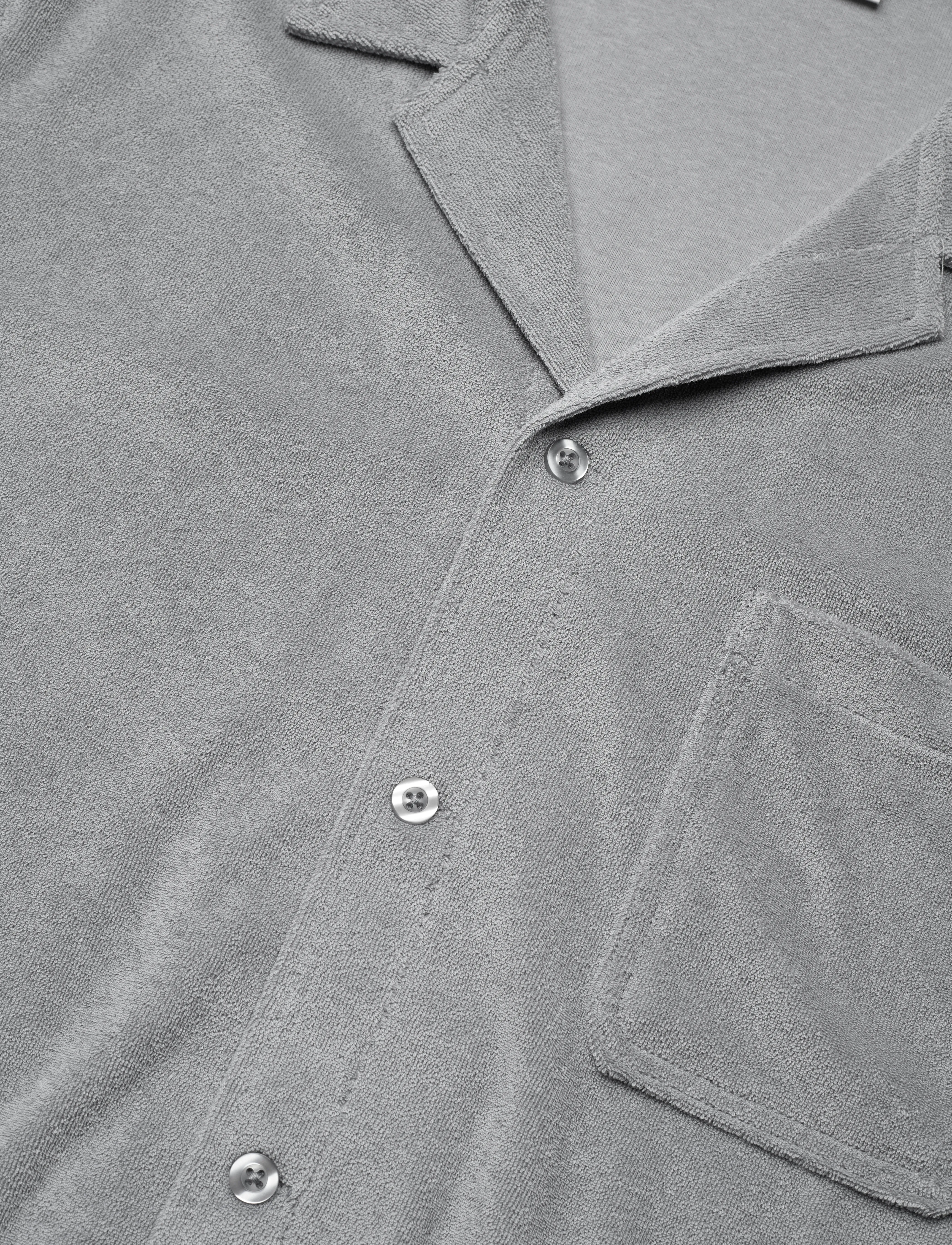 Björn Borg - BORG TOWELING POOL SHIRT - kurzarmhemden - tradewinds - 3