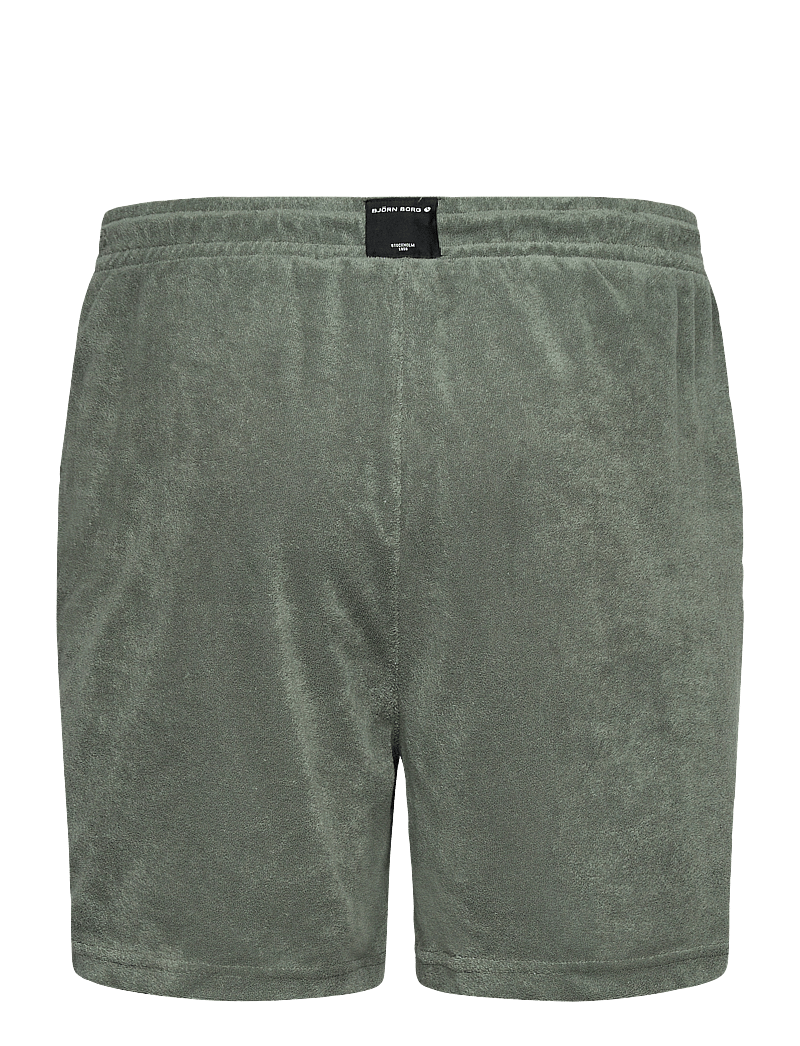 Björn Borg - BORG TOWELING POOL SHORTS - bottoms - agave green - 1