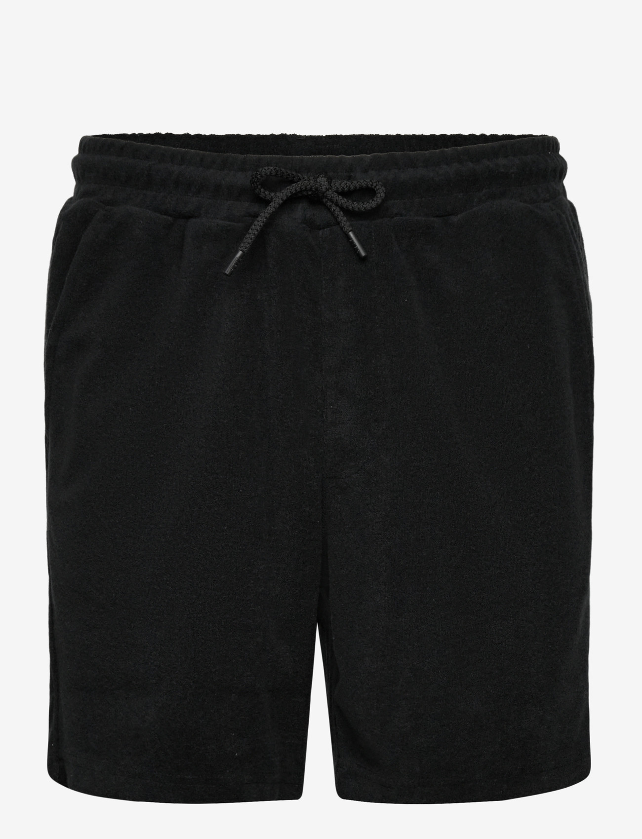 Björn Borg - BORG TOWELING POOL SHORTS - sweatshorts - black beauty - 0