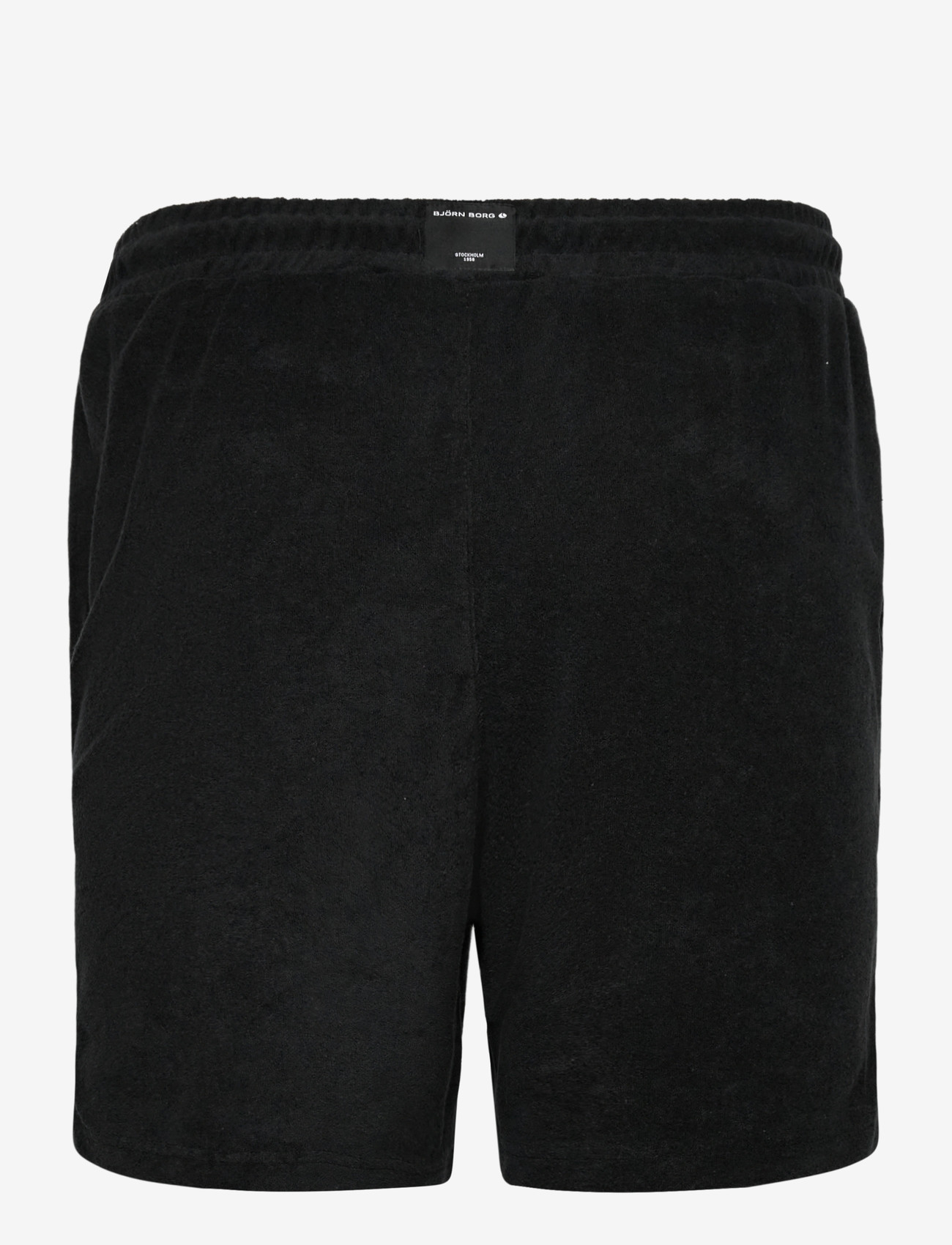 Björn Borg - BORG TOWELING POOL SHORTS - sweatshorts - black beauty - 1