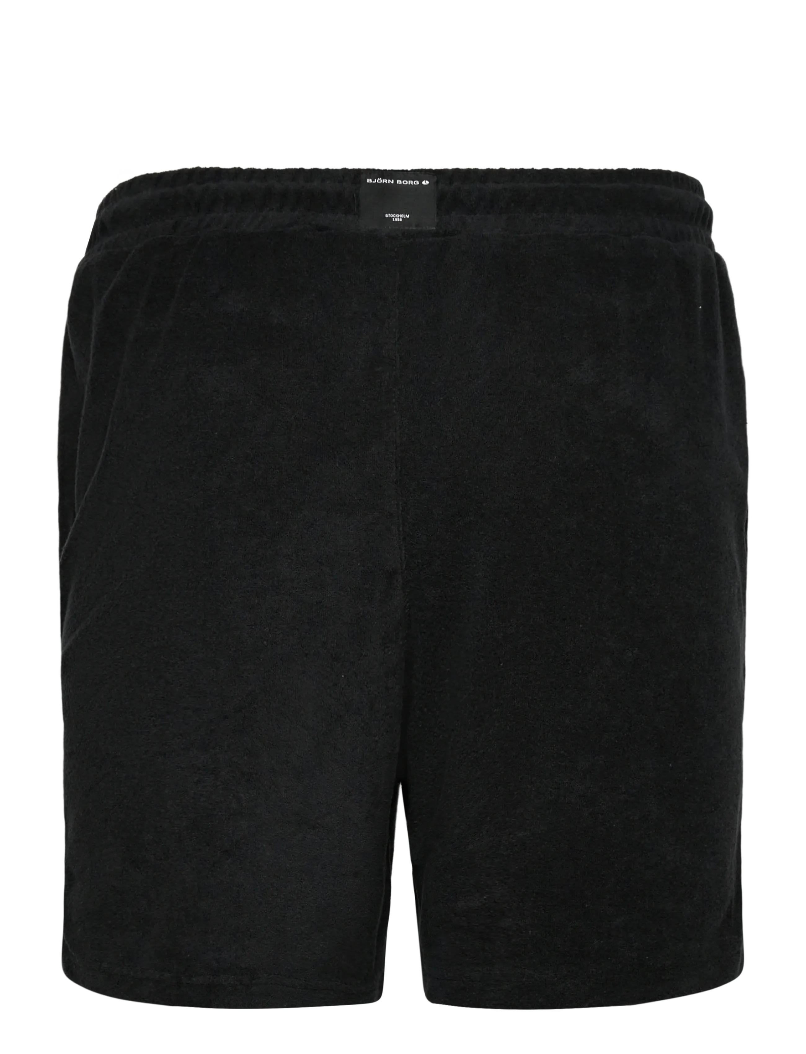 Björn Borg - BORG TOWELING POOL SHORTS - sweatshorts - black beauty - 1