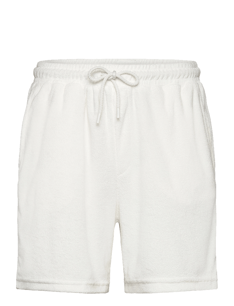 Björn Borg - BORG TOWELING POOL SHORTS - püksid - egret - 0