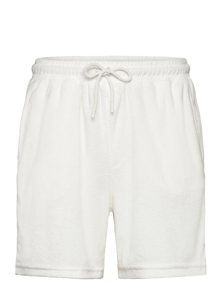 Björn Borg - BORG TOWELING POOL SHORTS - sweatshorts - egret - 0