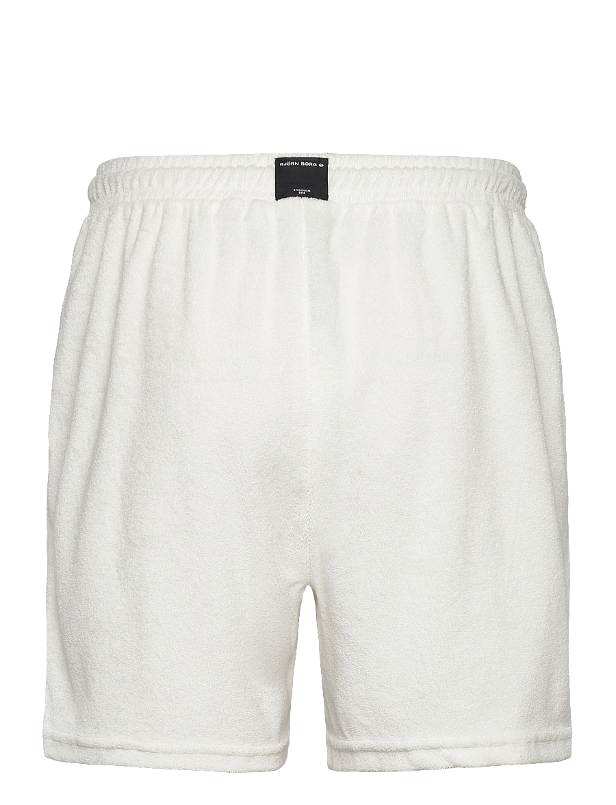 Björn Borg - BORG TOWELING POOL SHORTS - sweatshorts - egret - 1