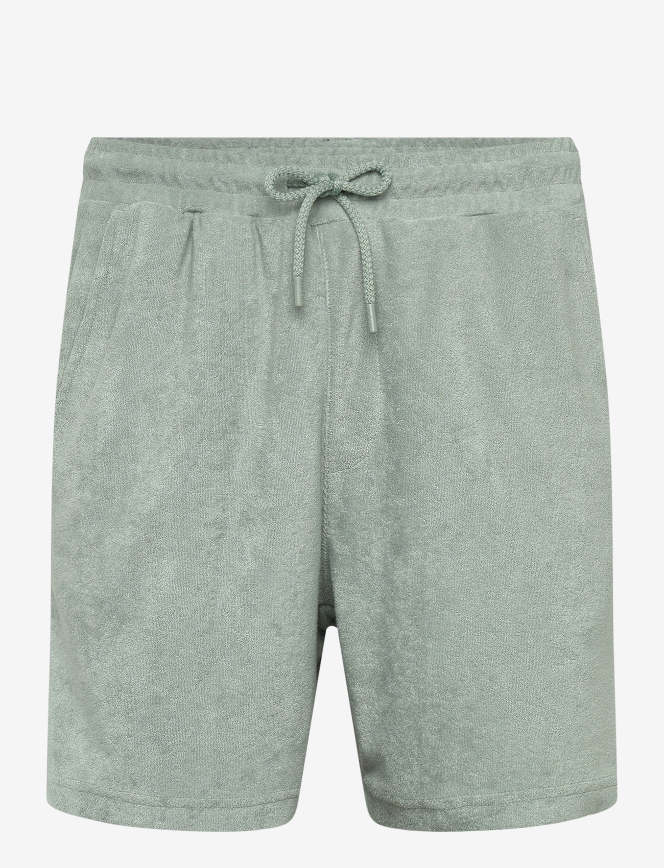 Björn Borg - BORG TOWELING POOL SHORTS - sweat shorts - slate gray - 0