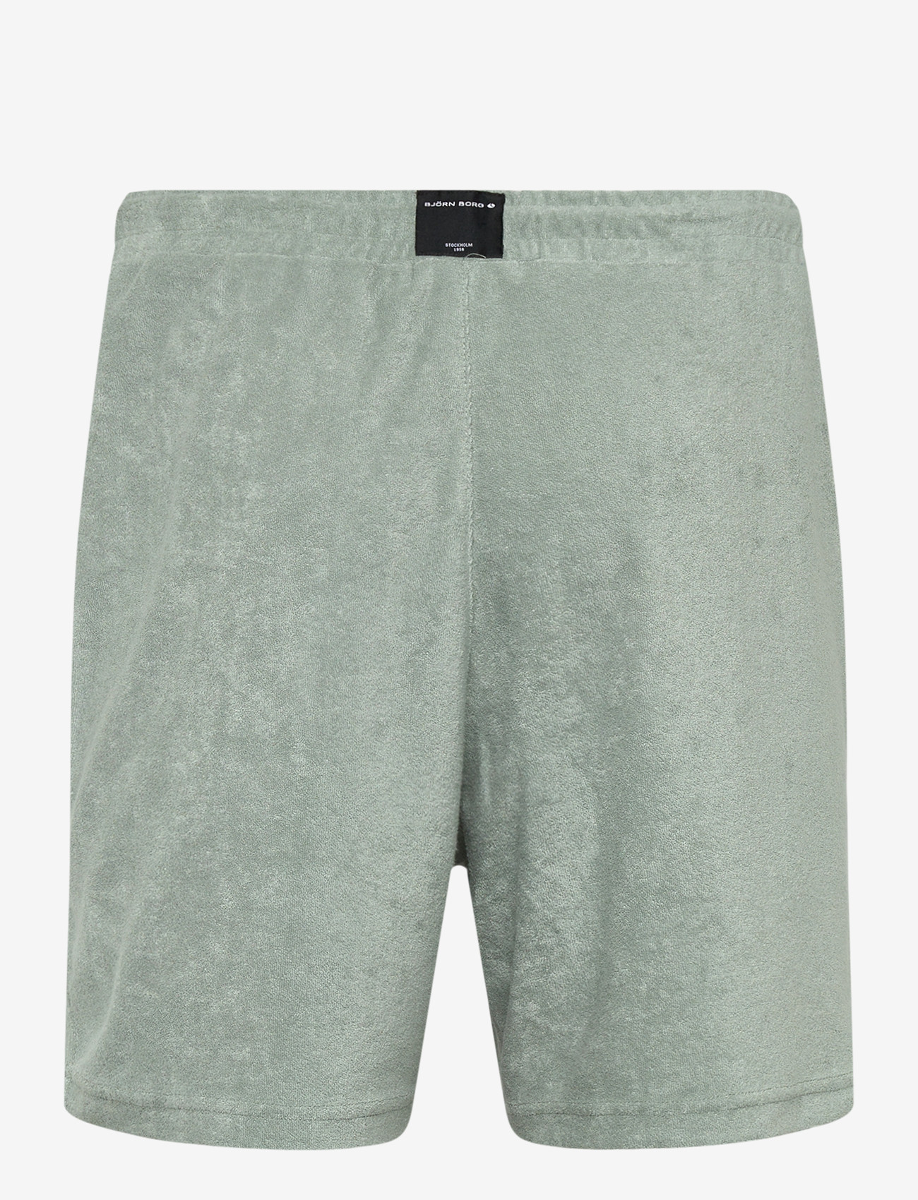 Björn Borg - BORG TOWELING POOL SHORTS - sweat shorts - slate gray - 1