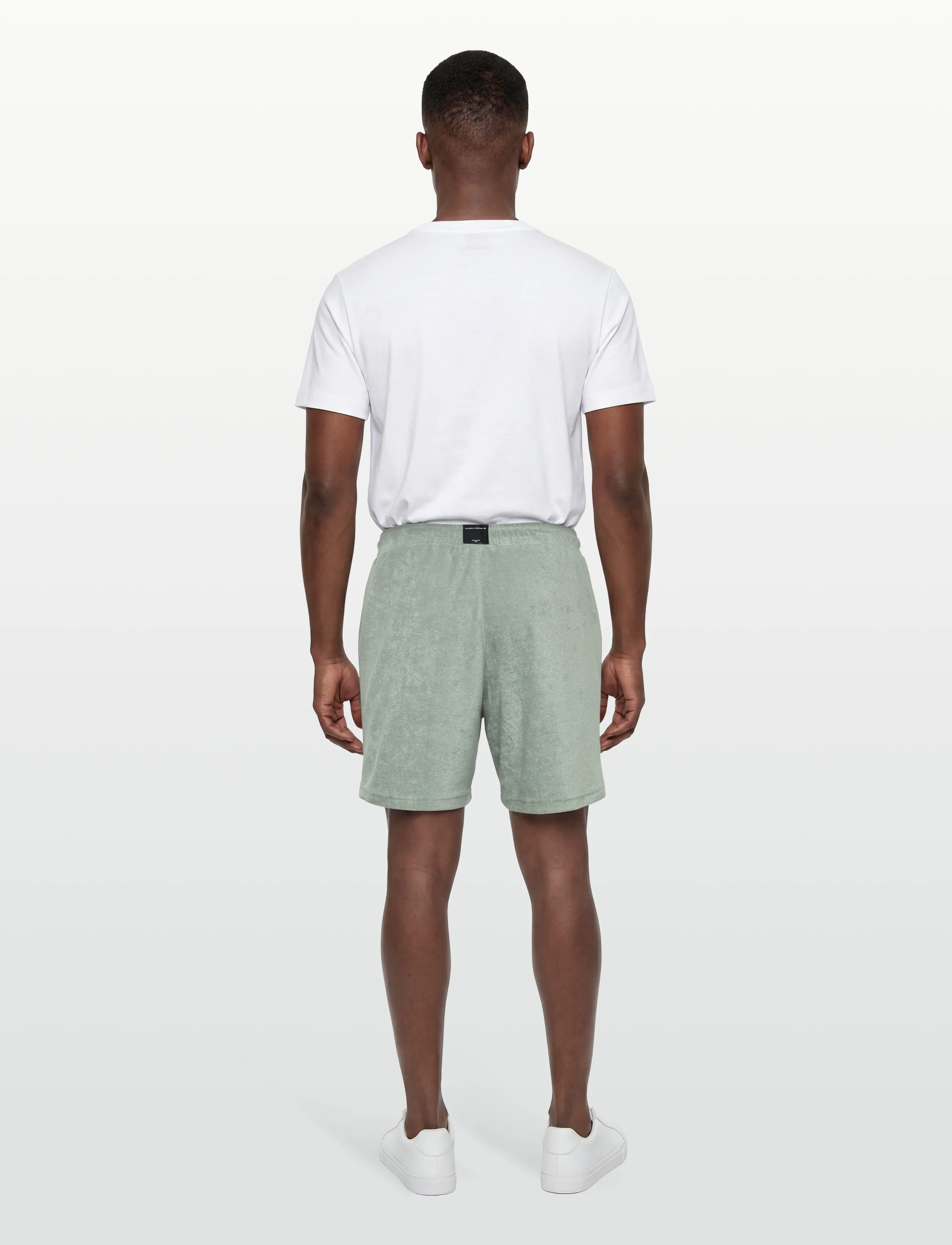 Björn Borg - BORG TOWELING POOL SHORTS - lühikesed dressipüksid - slate gray - 4