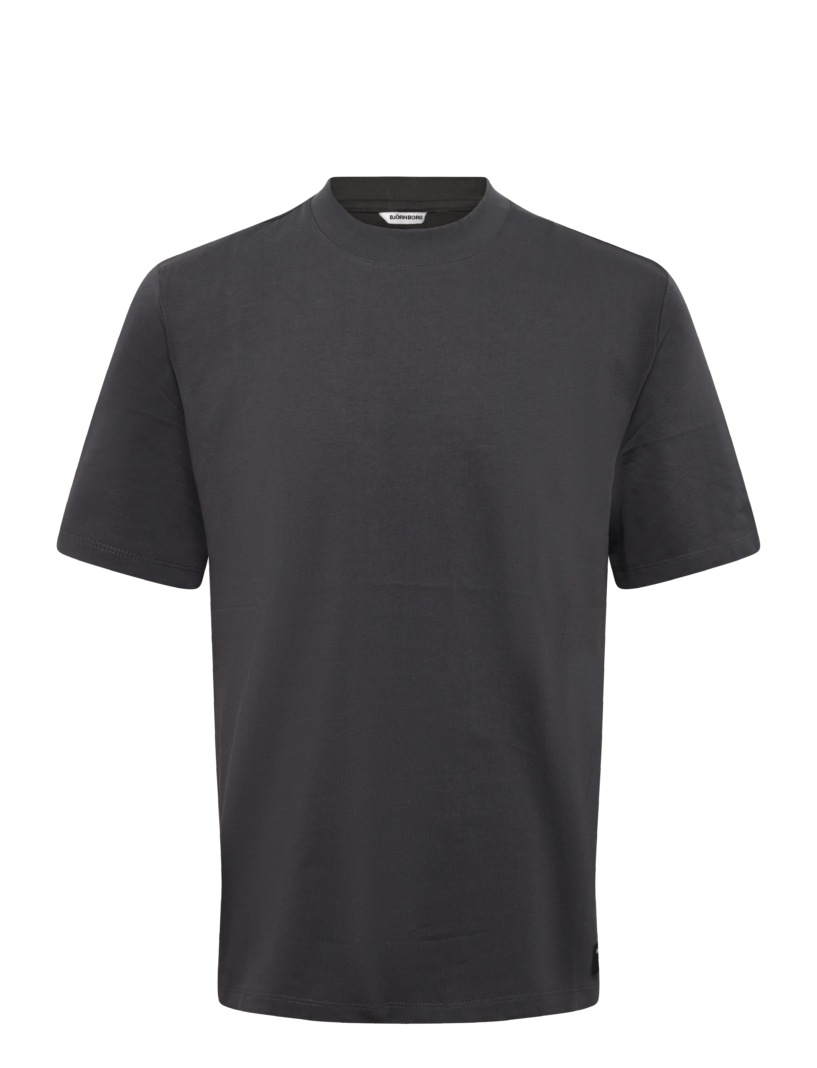 Björn Borg CENTRE HIGH NECK T-SHIRT - T-shirts - ASPHALT / grey