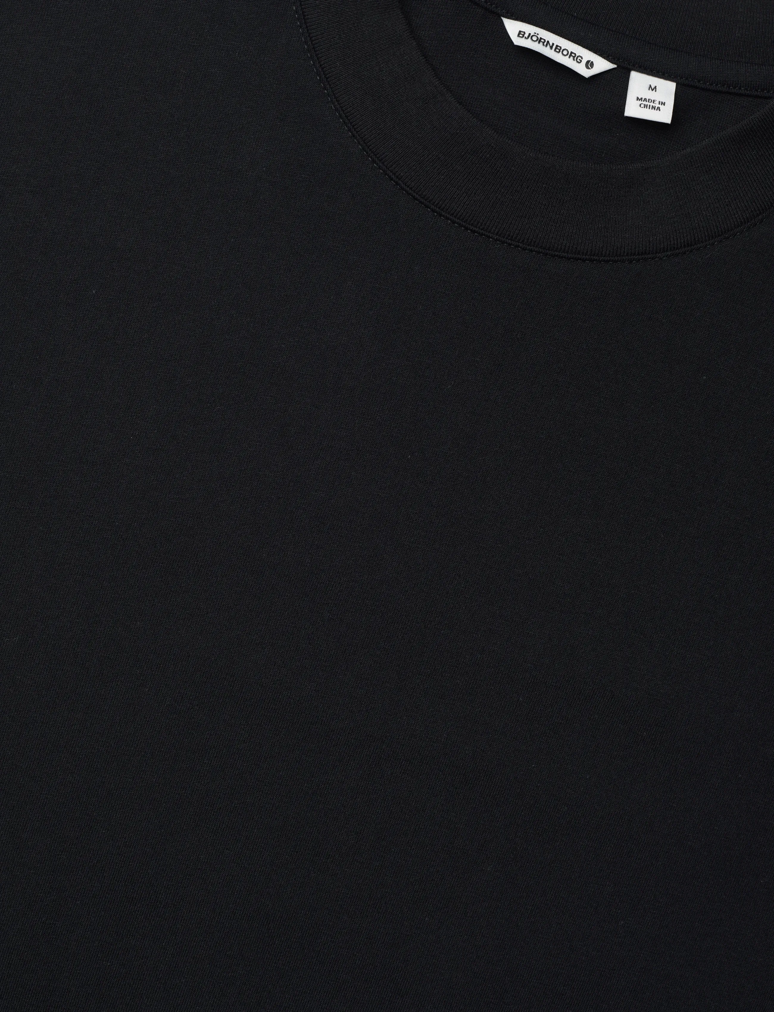 Björn Borg - CENTRE HIGH NECK T-SHIRT - t-shirts - black beauty - 2