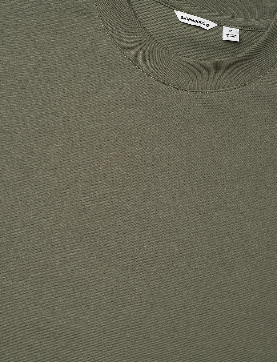 Björn Borg - CENTRE HIGH NECK T-SHIRT - t-shirts - dusty olive - 2
