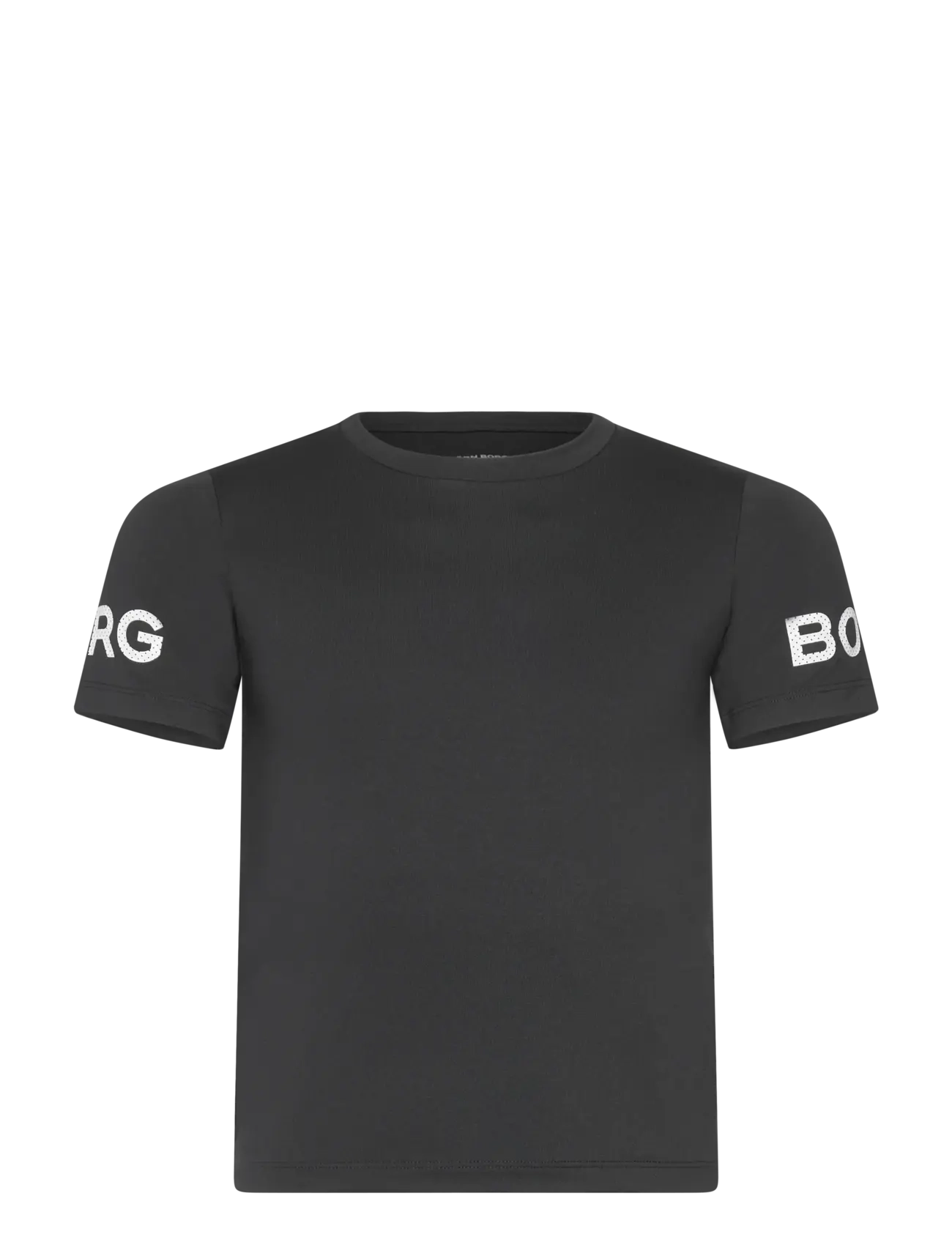 Björn Borg Borg T-Shirt, Børn, Kortærmet T-Shirt, Sort, Str: 122-128