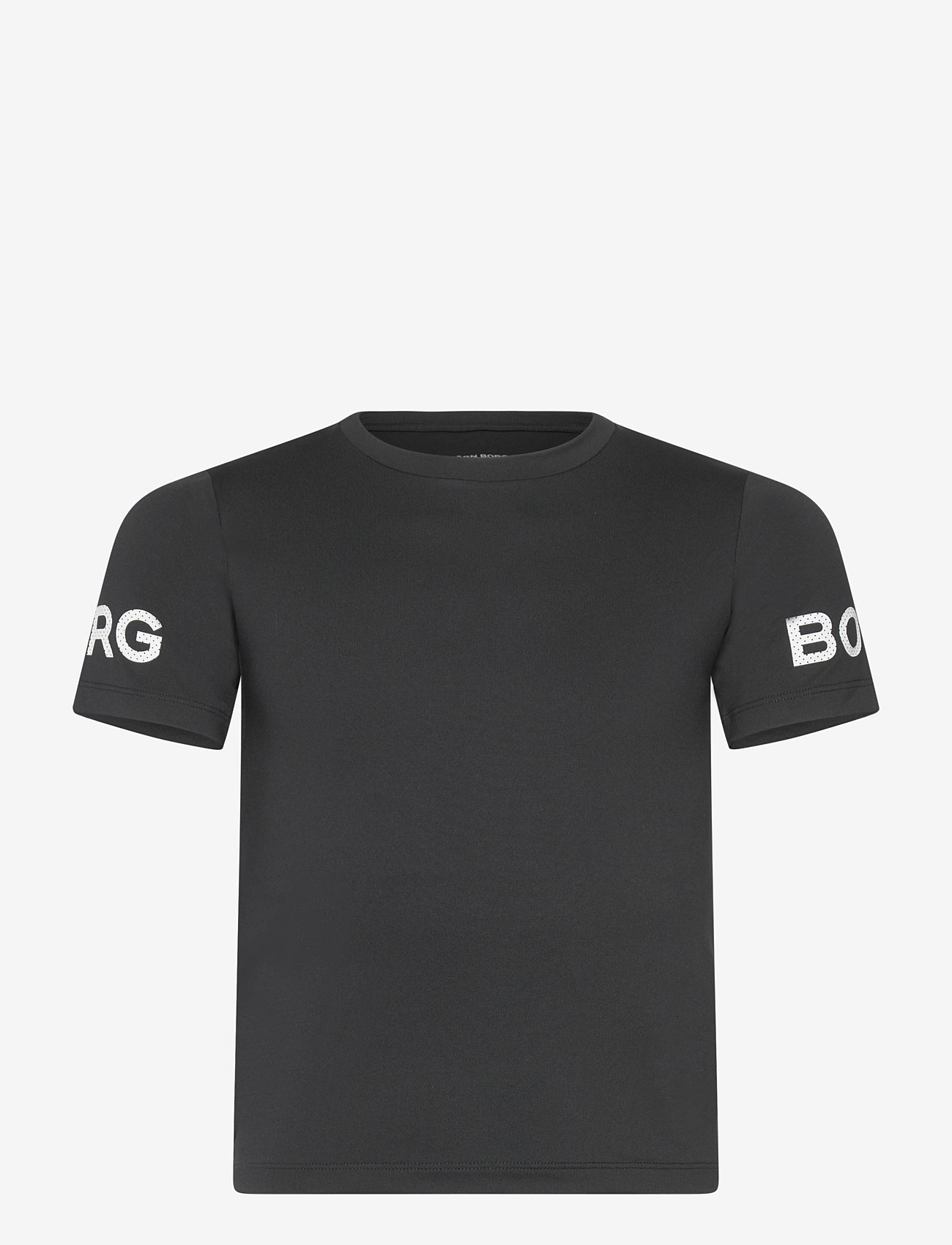 Björn Borg - BORG T-SHIRT - kortærmede t-shirts - black beauty - 0