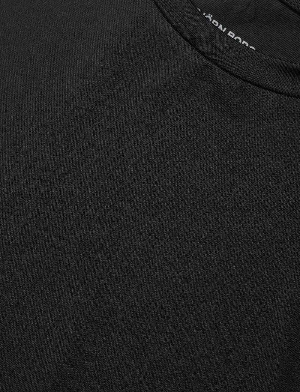 Björn Borg - BORG T-SHIRT - kortärmade t-shirts - black beauty - 2