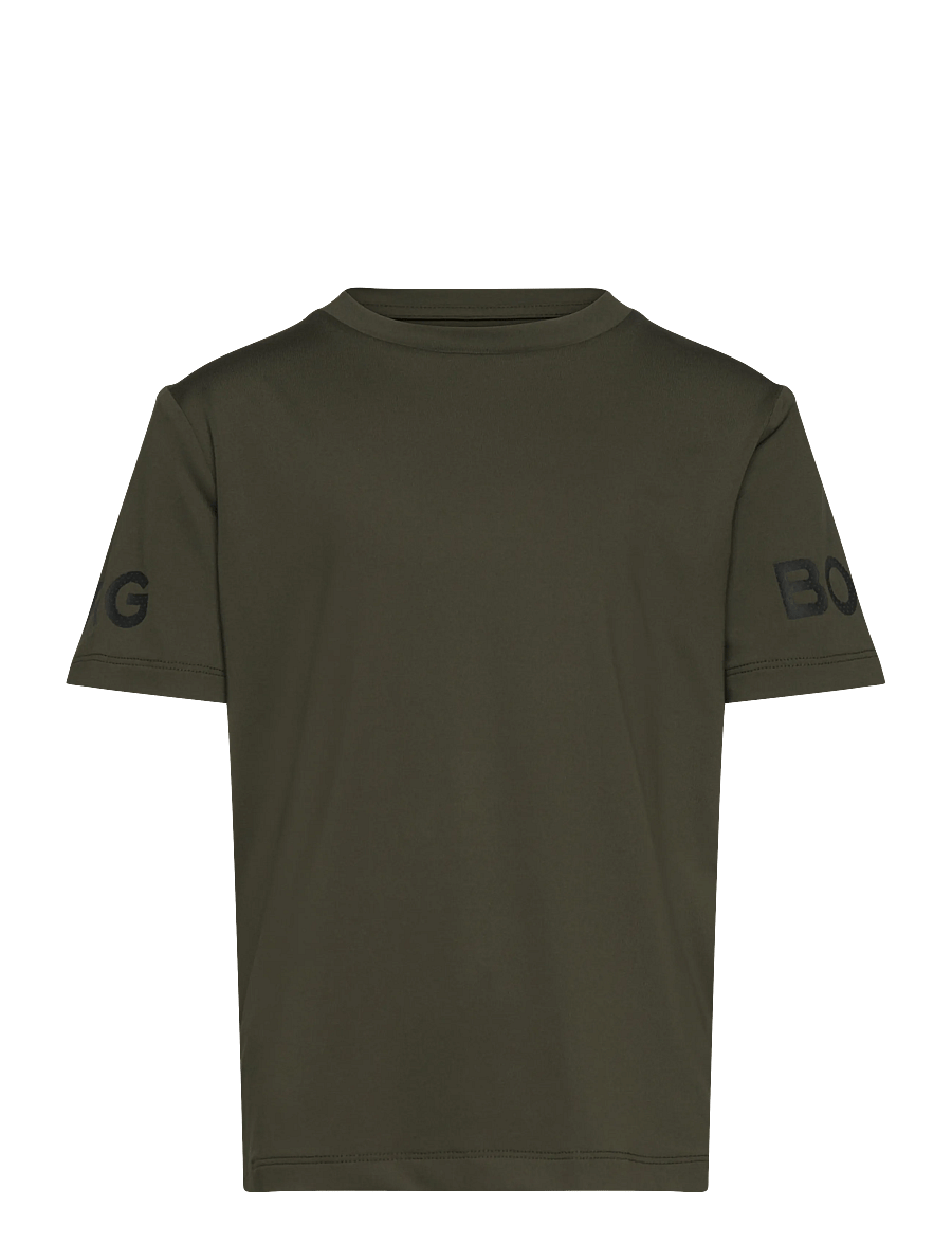Björn Borg - BORG T-SHIRT - lühikeste varrukatega t-särgid - forest night - 0