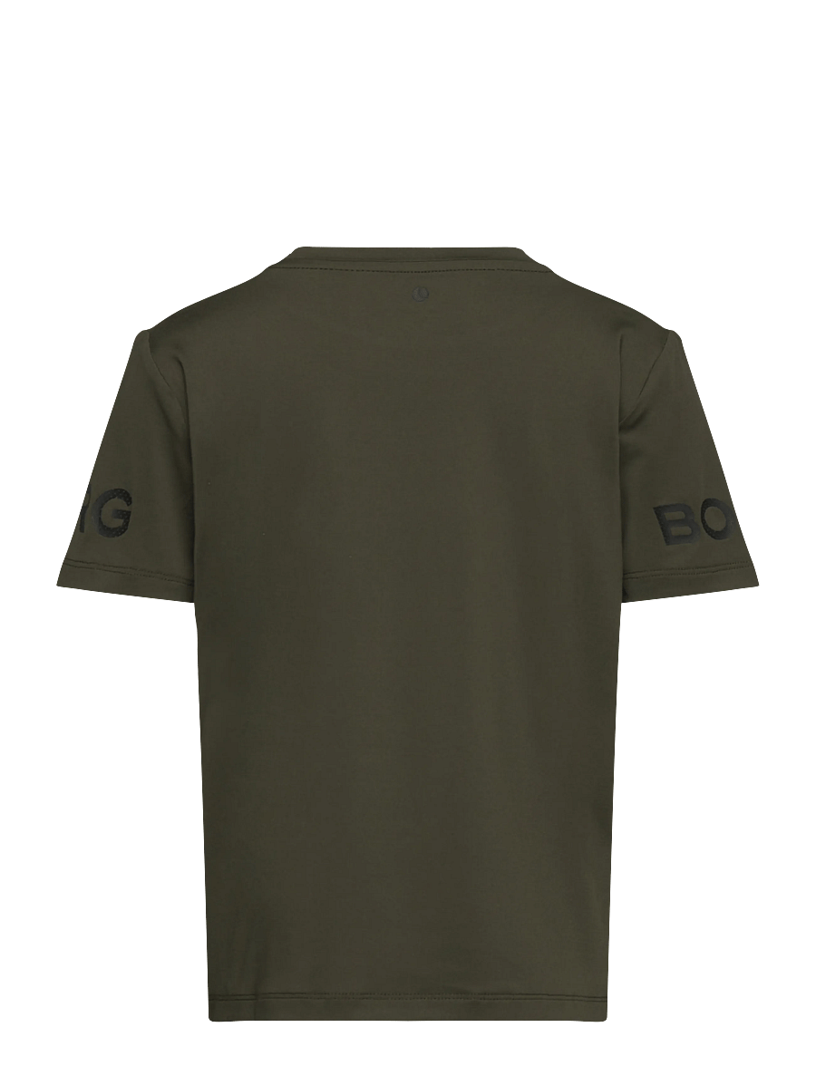 Björn Borg - BORG T-SHIRT - lühikeste varrukatega t-särgid - forest night - 1