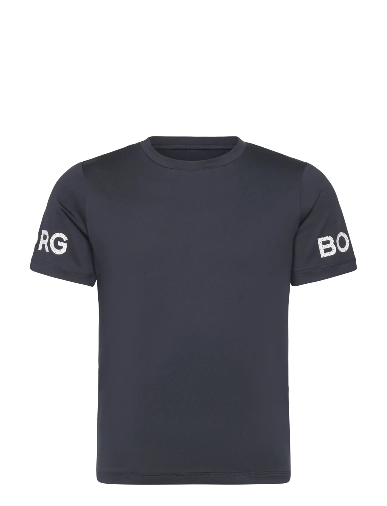 Björn Borg Borg T-Shirt, Børn, Kortærmet T-Shirt, Navy, Str: 134-140