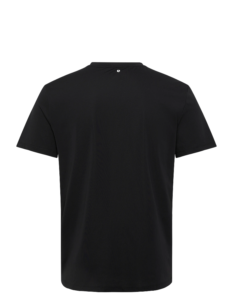 Björn Borg - BORG ESSENTIAL ACTIVE TRAINING T-SHIRT - oberteile & t-shirts - black beauty - 1