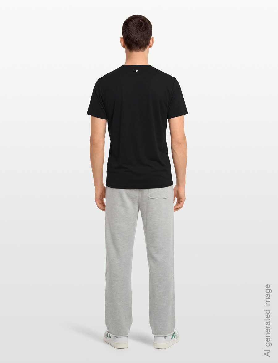 Björn Borg - BORG ESSENTIAL ACTIVE TRAINING T-SHIRT - oberteile & t-shirts - black beauty - 4