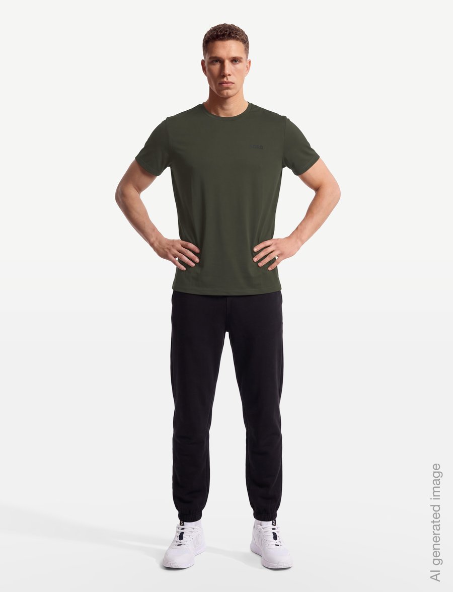 Björn Borg - BORG ESSENTIAL ACTIVE TRAINING T-SHIRT - alussärgid ja t-särgid - duffel bag - 0
