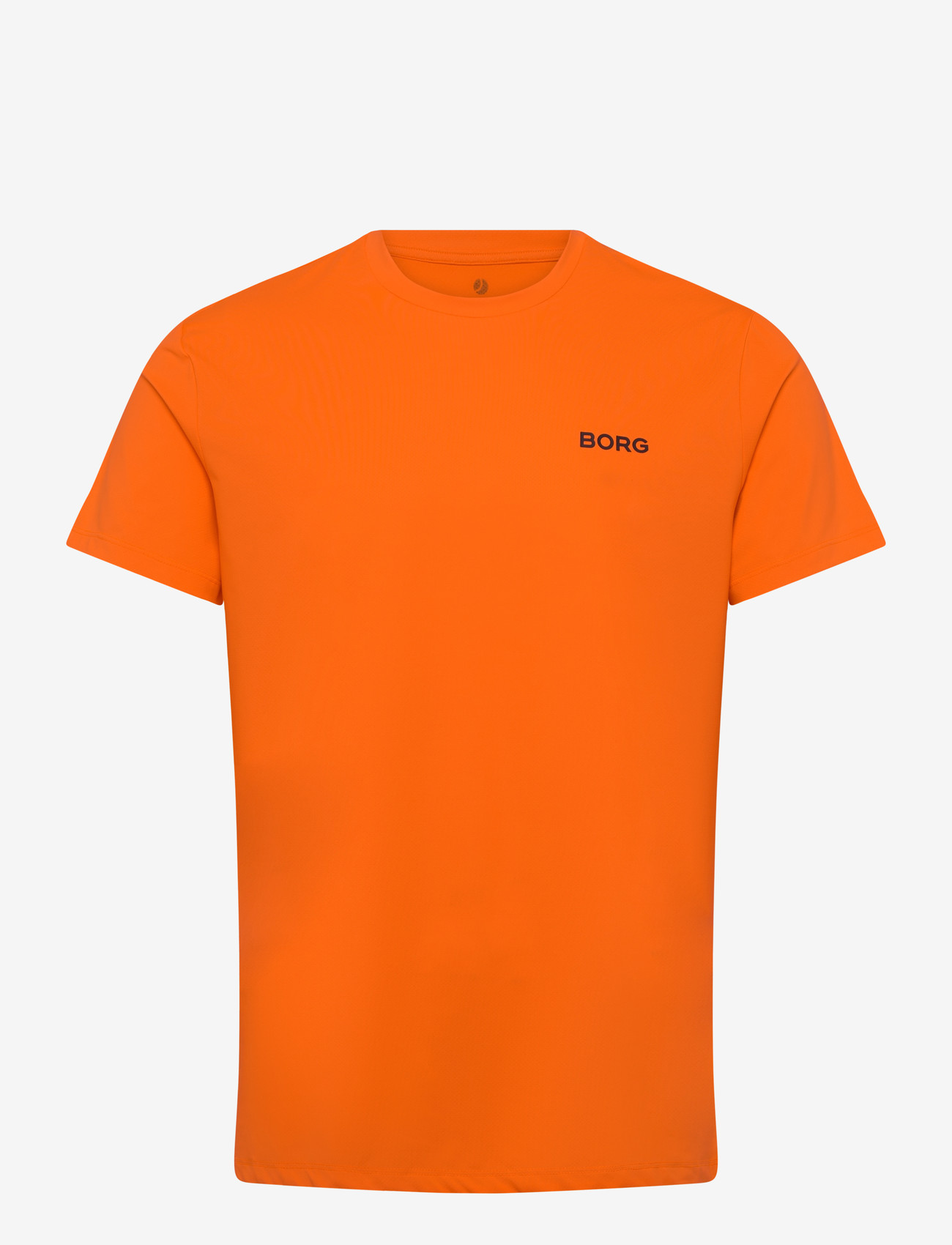 Björn Borg - BORG ESSENTIAL ACTIVE TRAINING T-SHIRT - alussärgid ja t-särgid - shocking orange - 0
