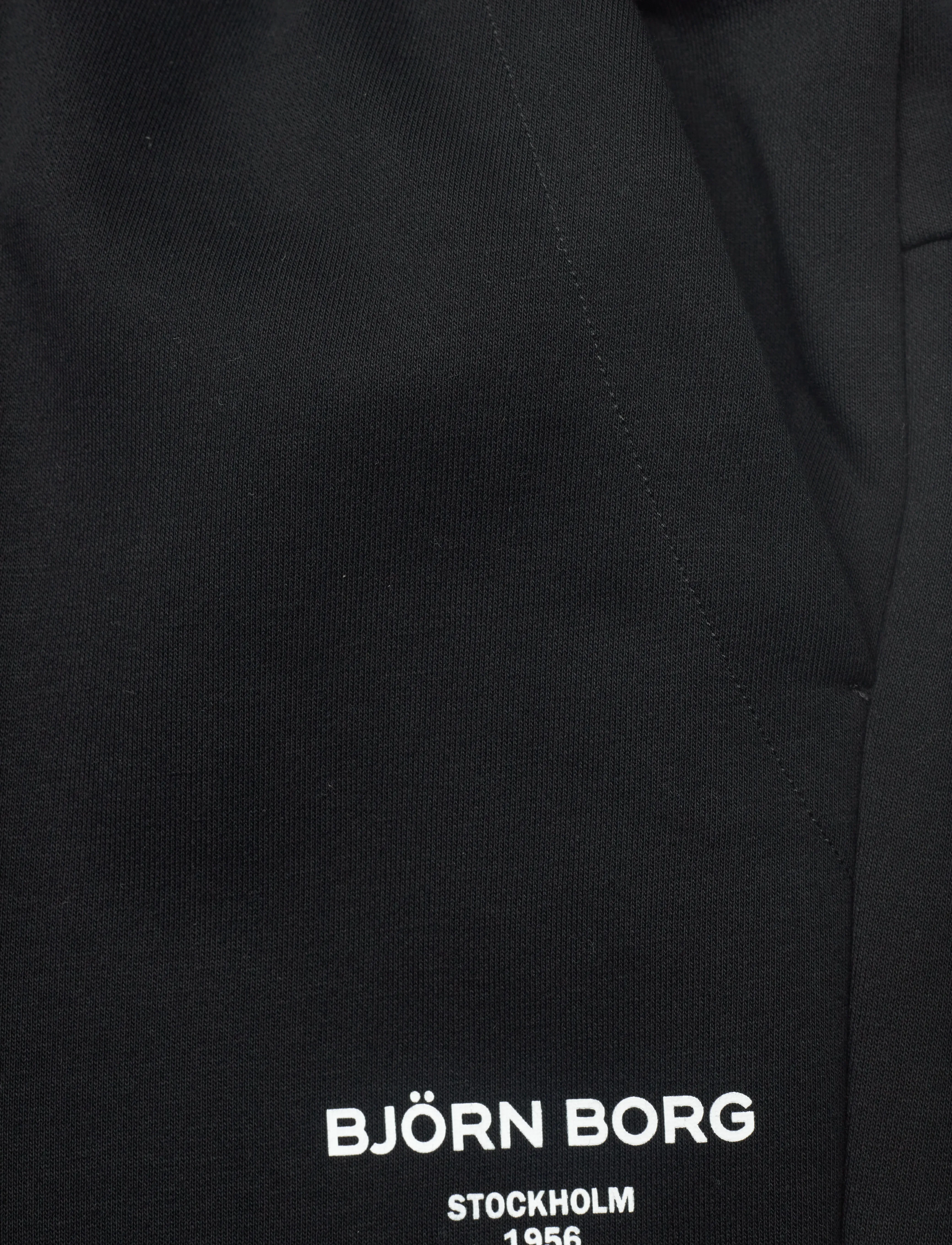 Björn Borg - BORG ESSENTIAL 1 SWEATPANTS - black beauty - 2
