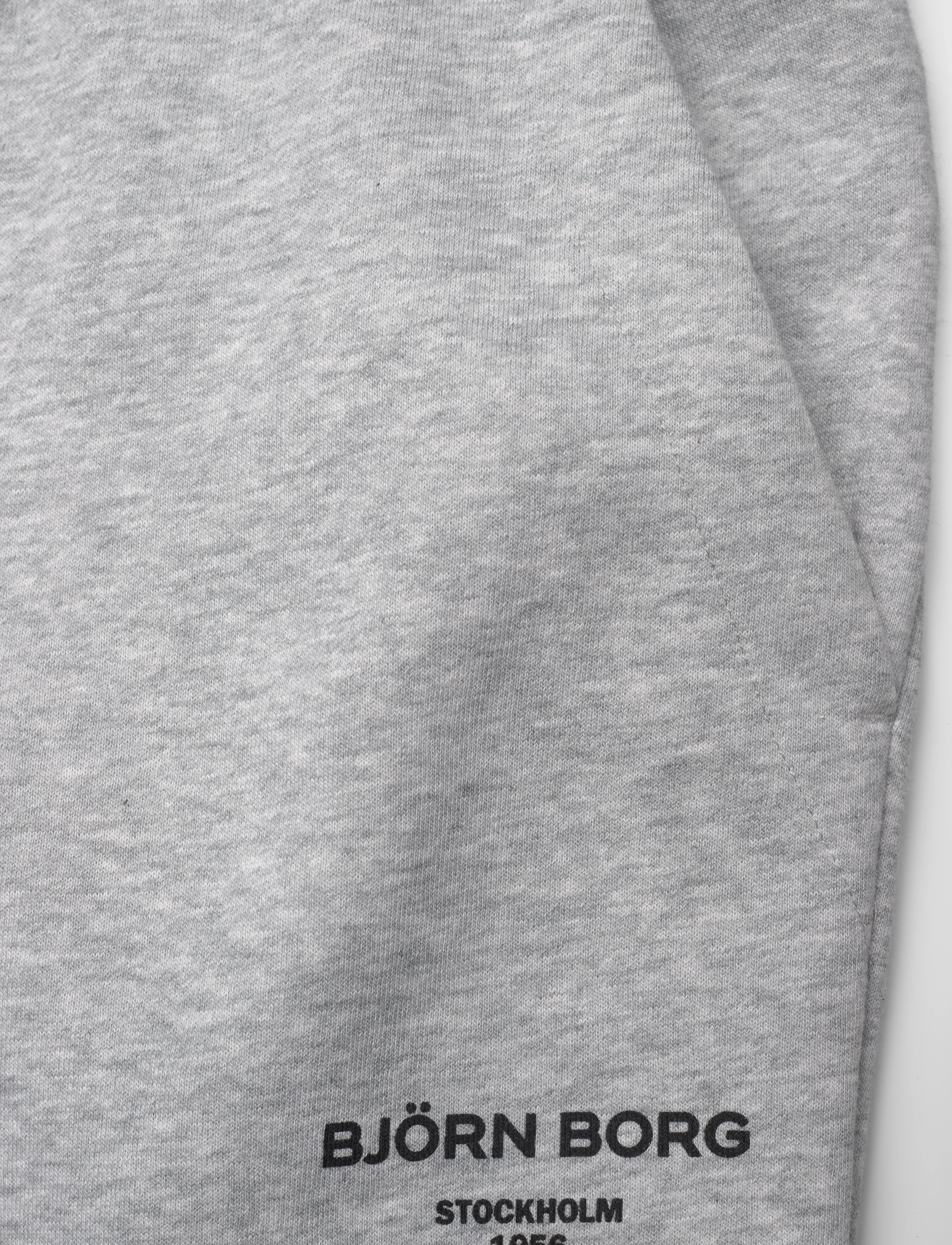 Björn Borg - BORG ESSENTIAL 1 SWEATPANTS - light grey melange - 2