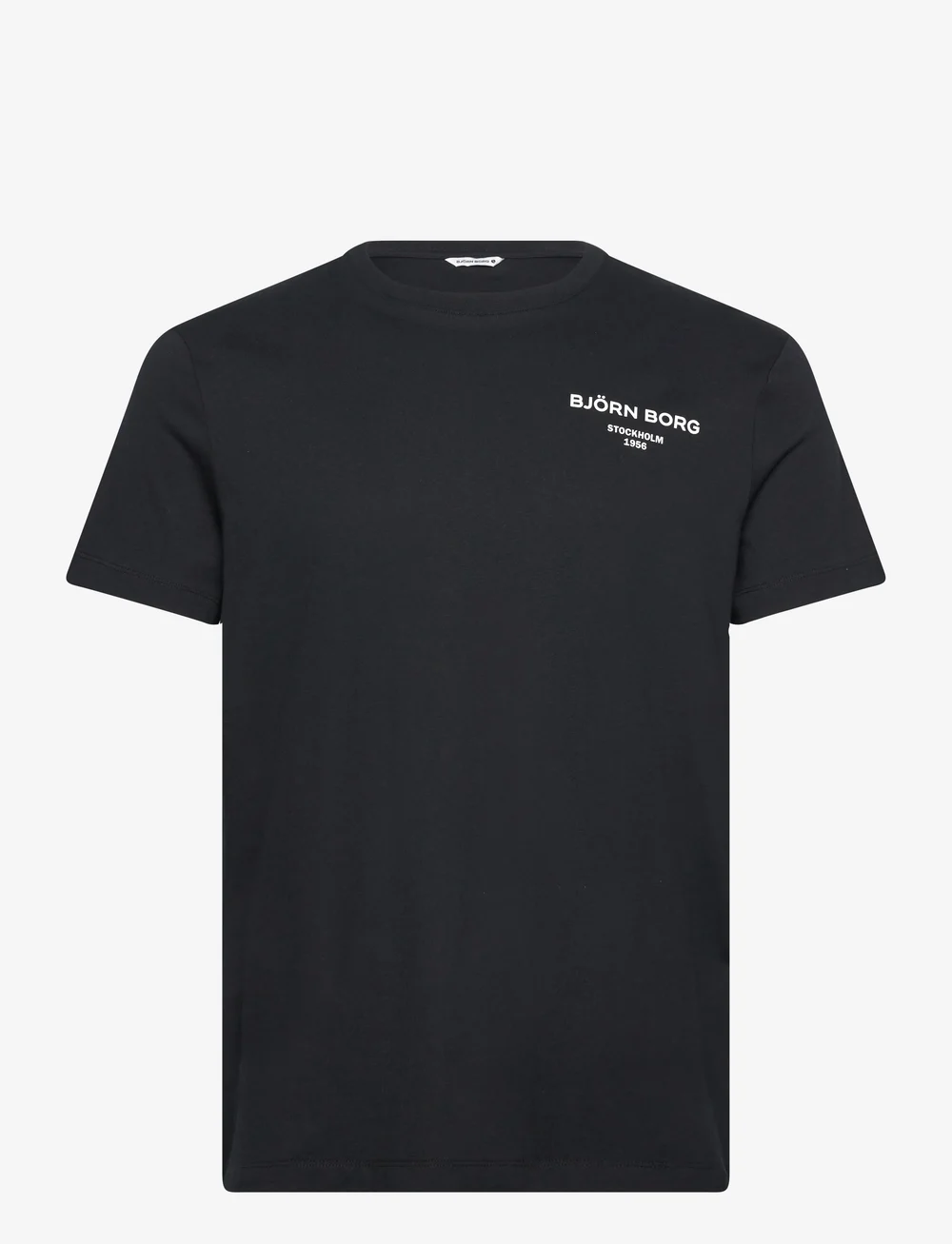 Björn Borg - BORG ESSENTIAL 1 T-SHIRT - t-shirts - black beauty - 0