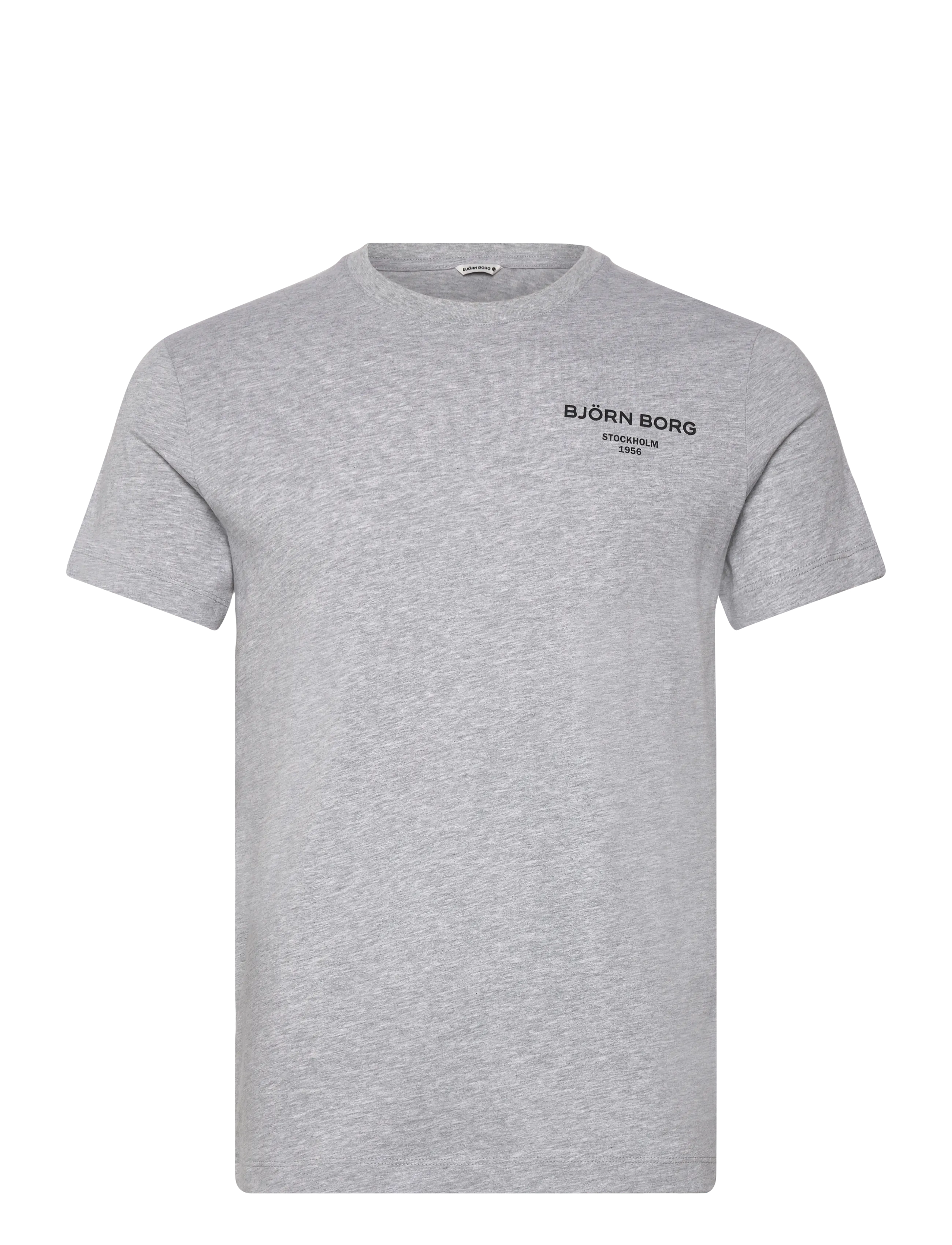 Björn Borg BORG ESSENTIAL 1 T-SHIRT - 4 for 3 - LIGHT GREY MELANGE / grey