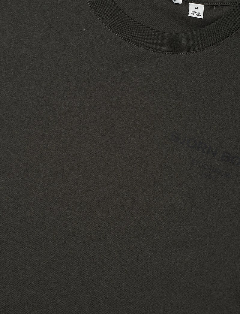 Björn Borg - BORG ESSENTIAL 1 T-SHIRT - t-shirts - peat - 2